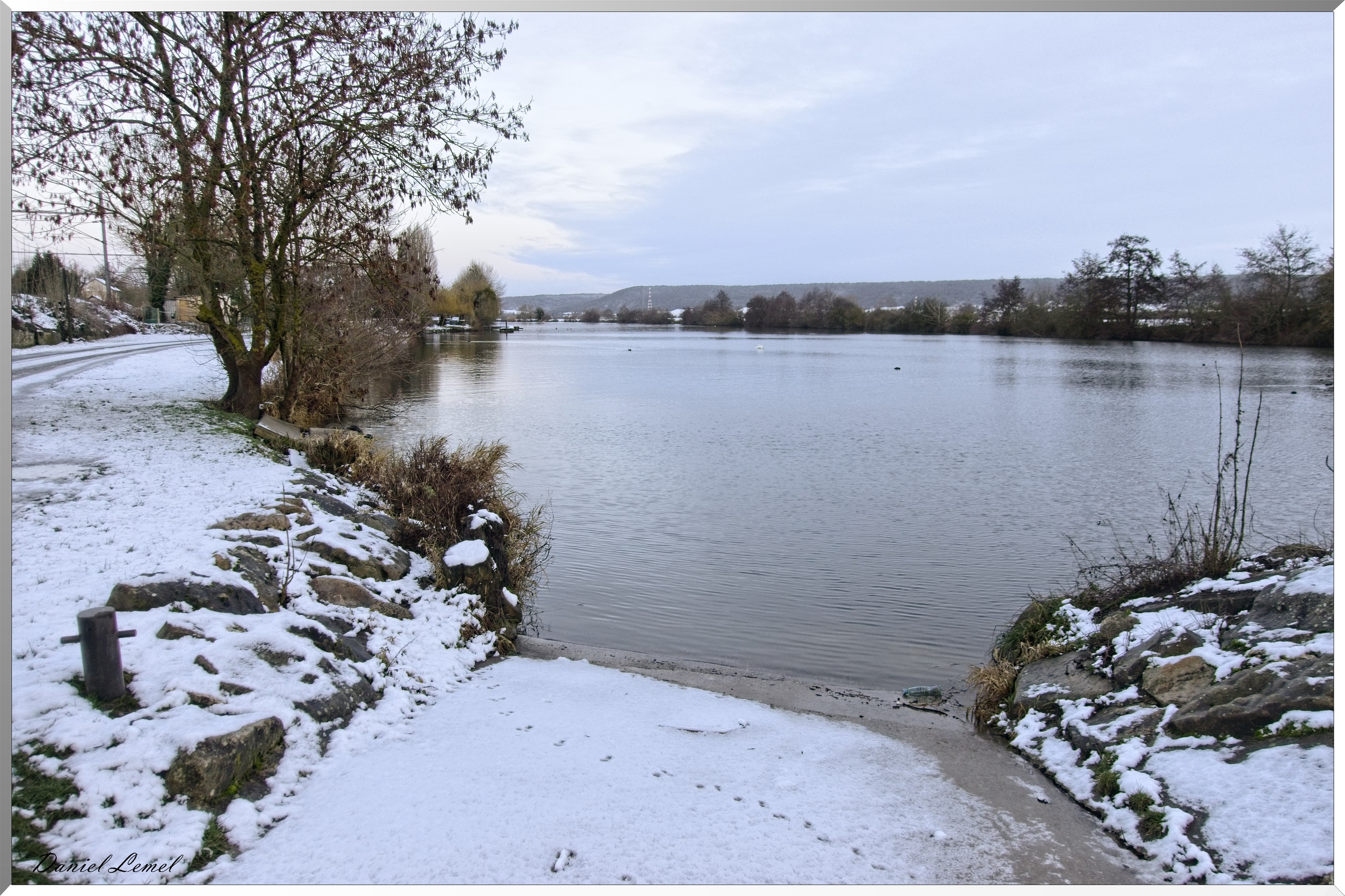 Bord de Seine au petit matin