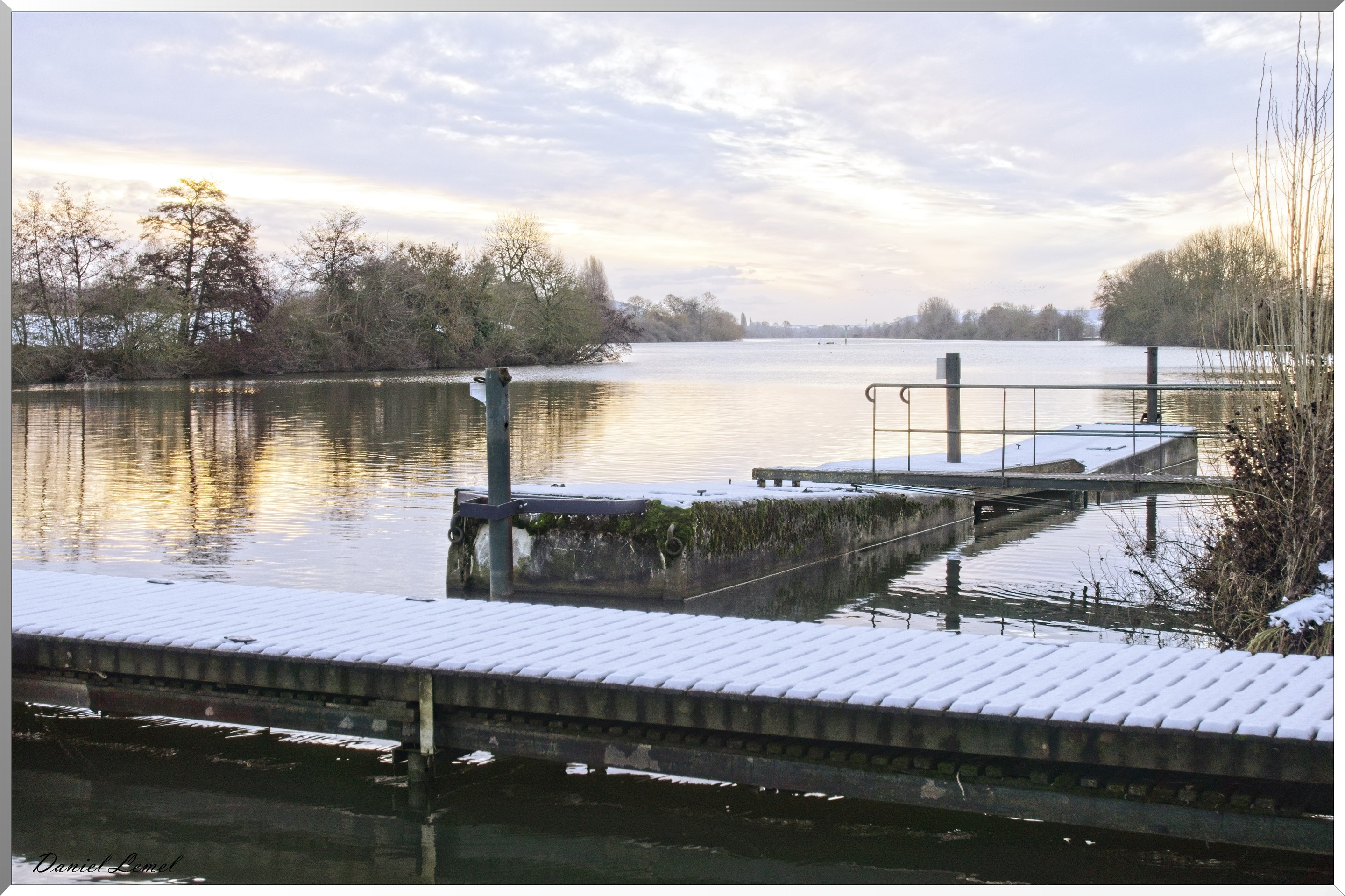 Bord de Seine au petit matin