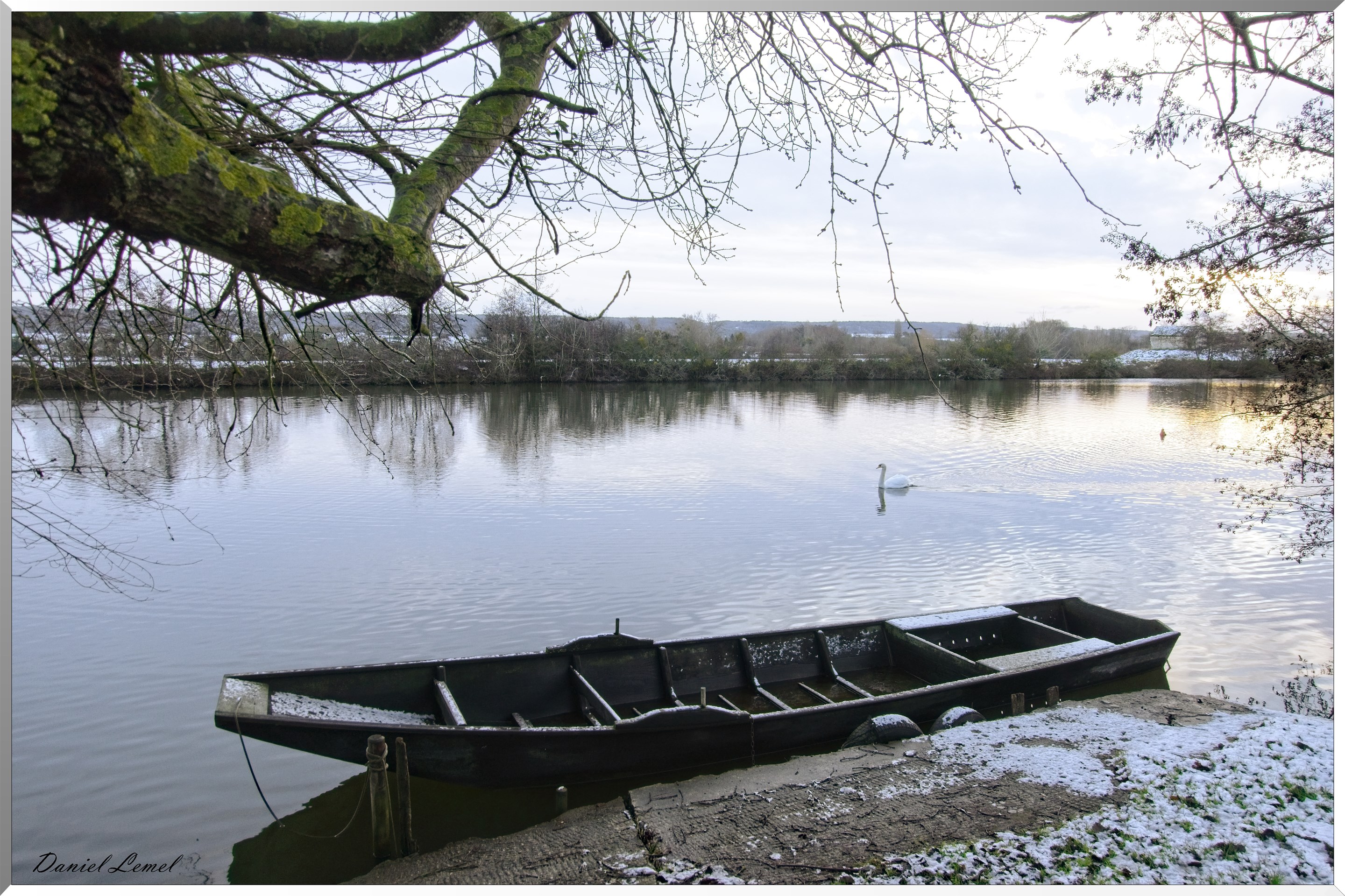 Bord de Seine au petit matin