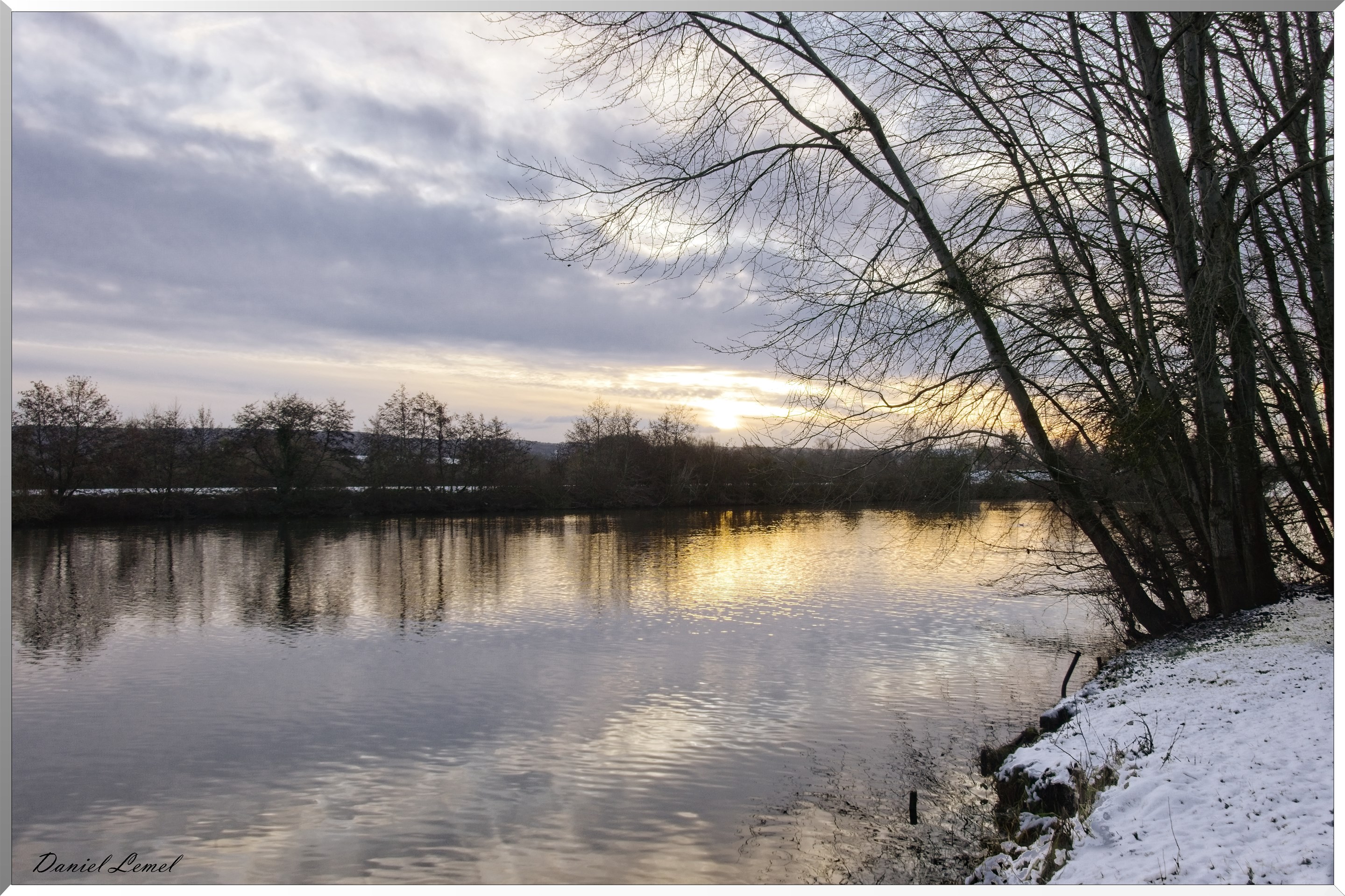 Bord de Seine au petit matin