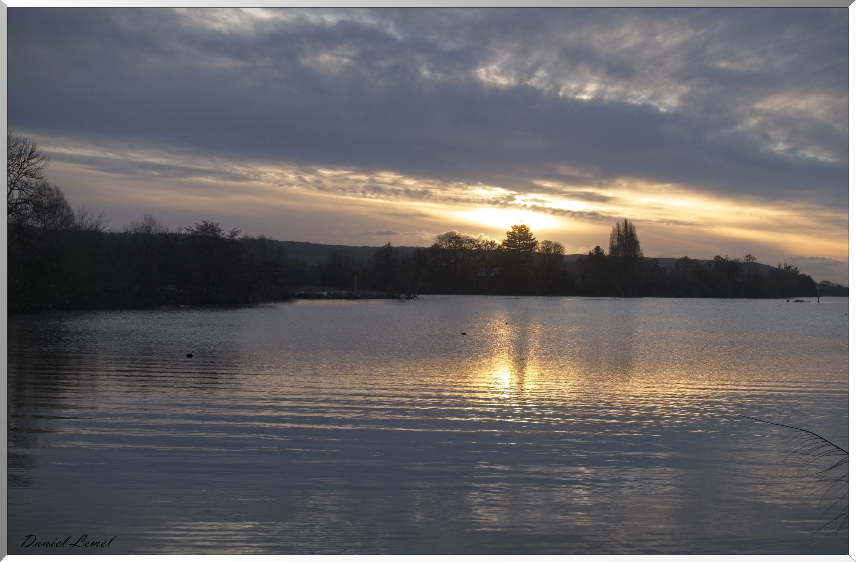 Bord de Seine au petit matin