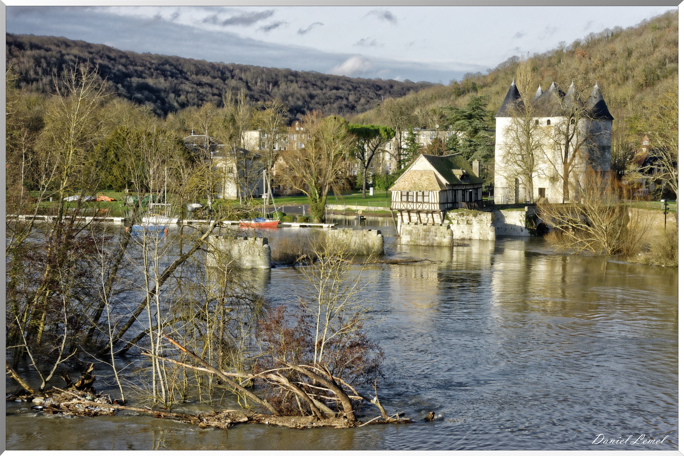 Le vieux moulin à Vernon