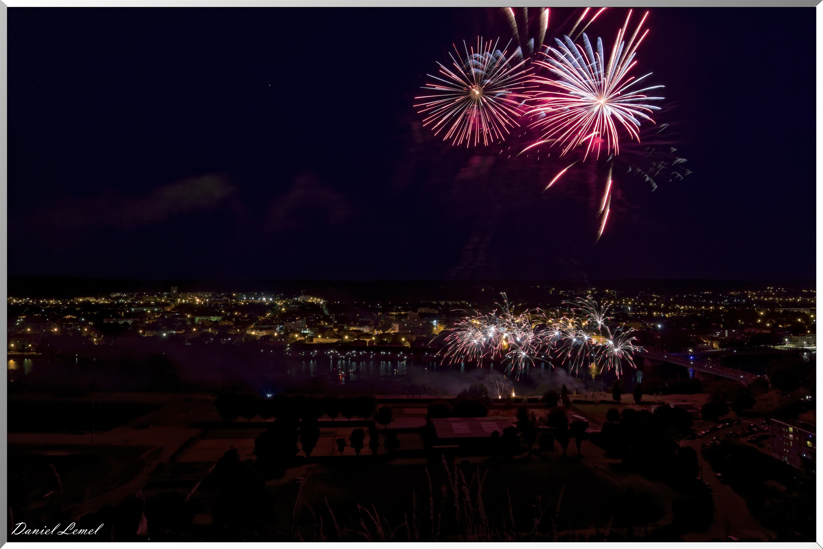 Feux d'artifices du 13 Juillet 2018 - Vernon