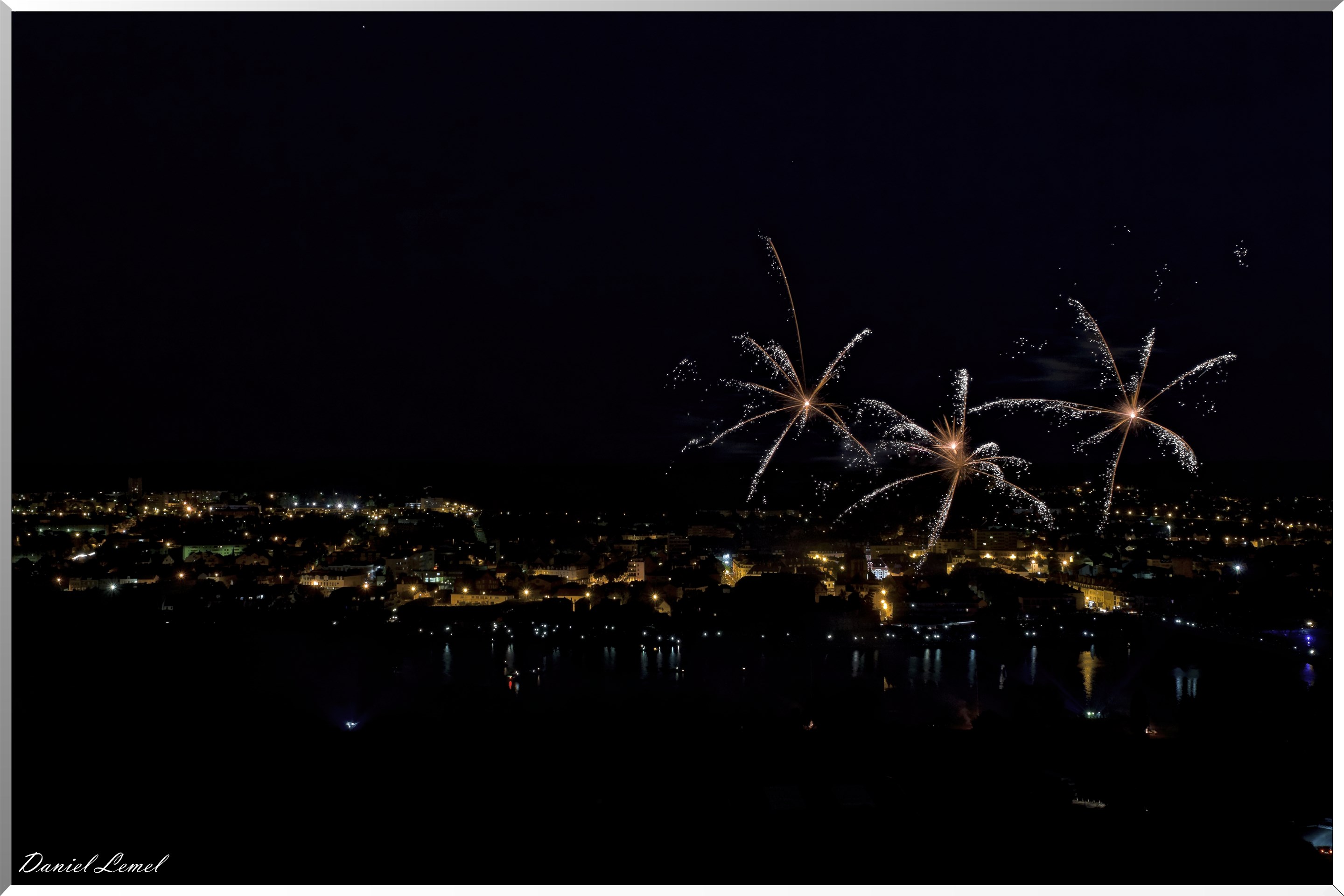 Feux d'artifices du 13 Juillet 2018 - Vernon