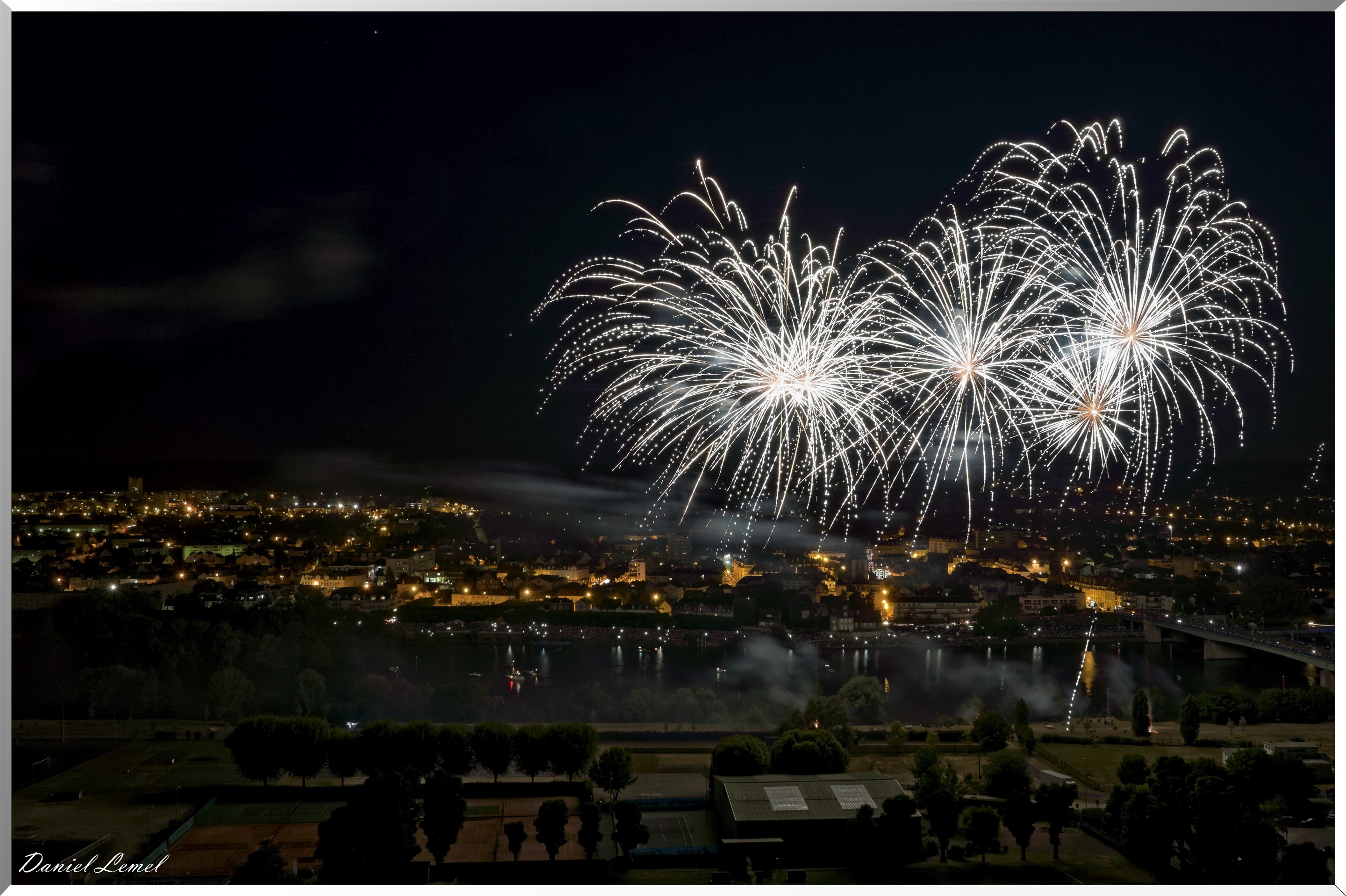 Feux d'artifices du 13 Juillet 2018 - Vernon