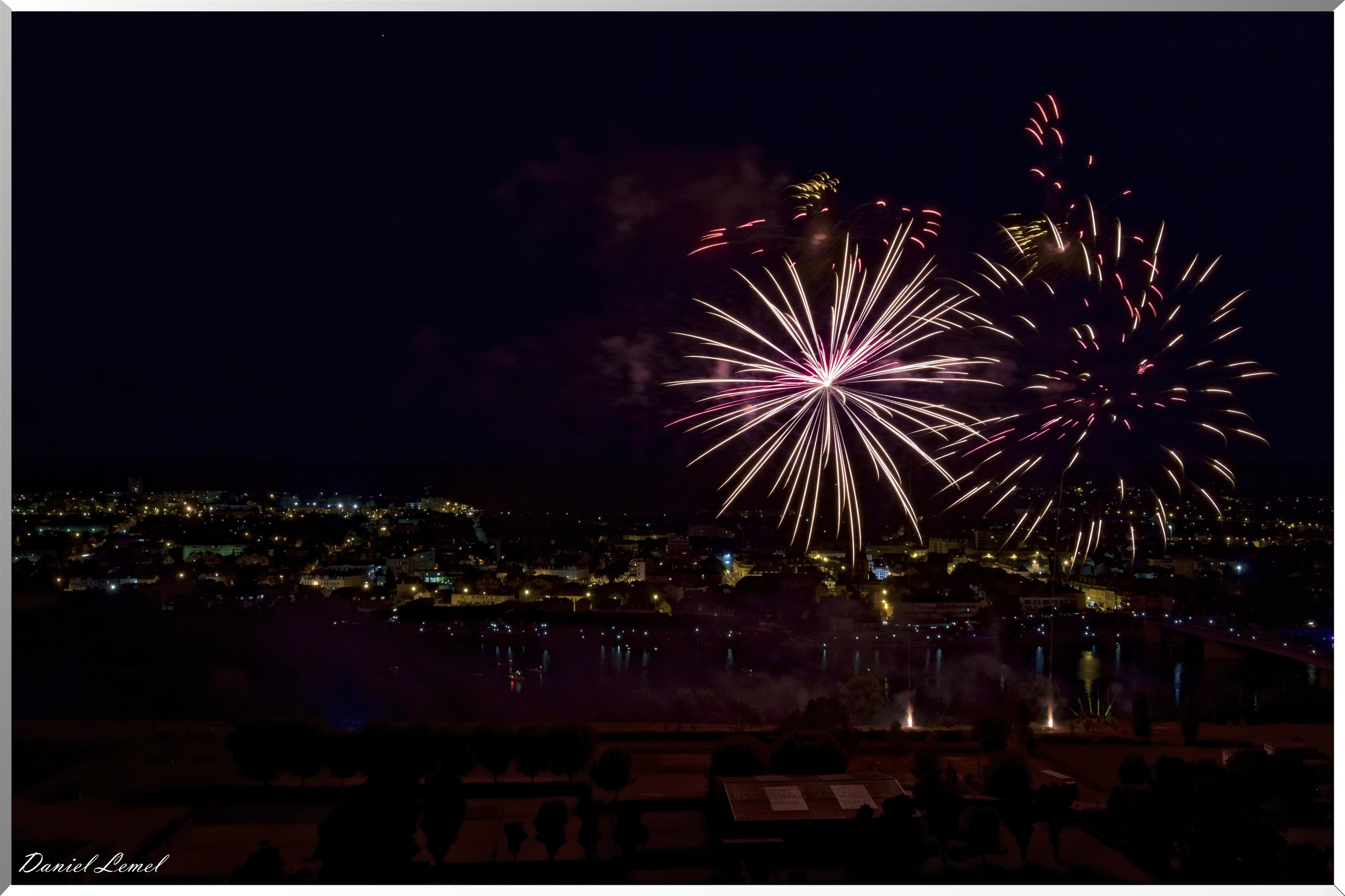 Feux d'artifices du 13 Juillet 2018 - Vernon