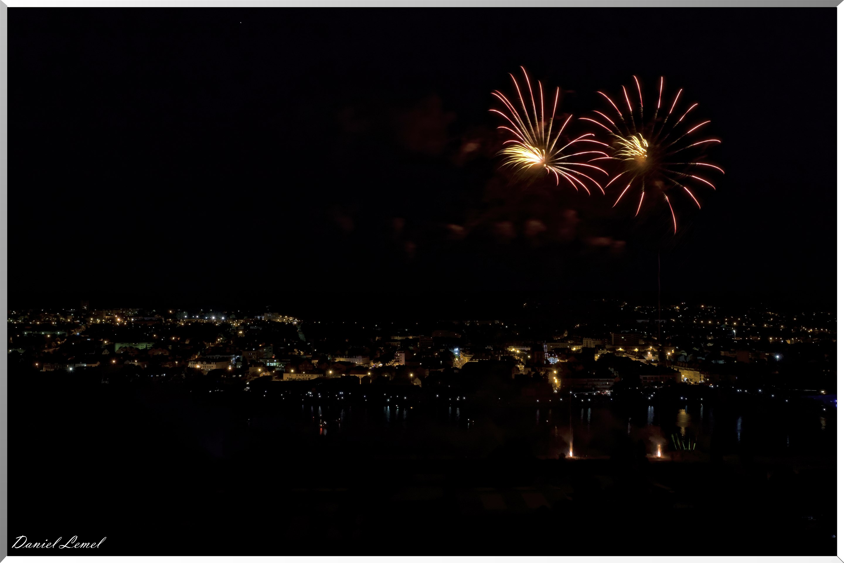 Feux d'artifices du 13 Juillet 2018 - Vernon