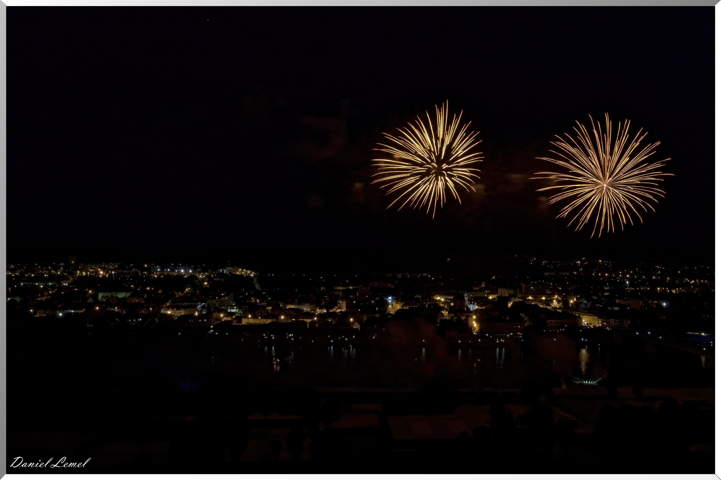 Feux d'artifices du 13 Juillet 2018 - Vernon
