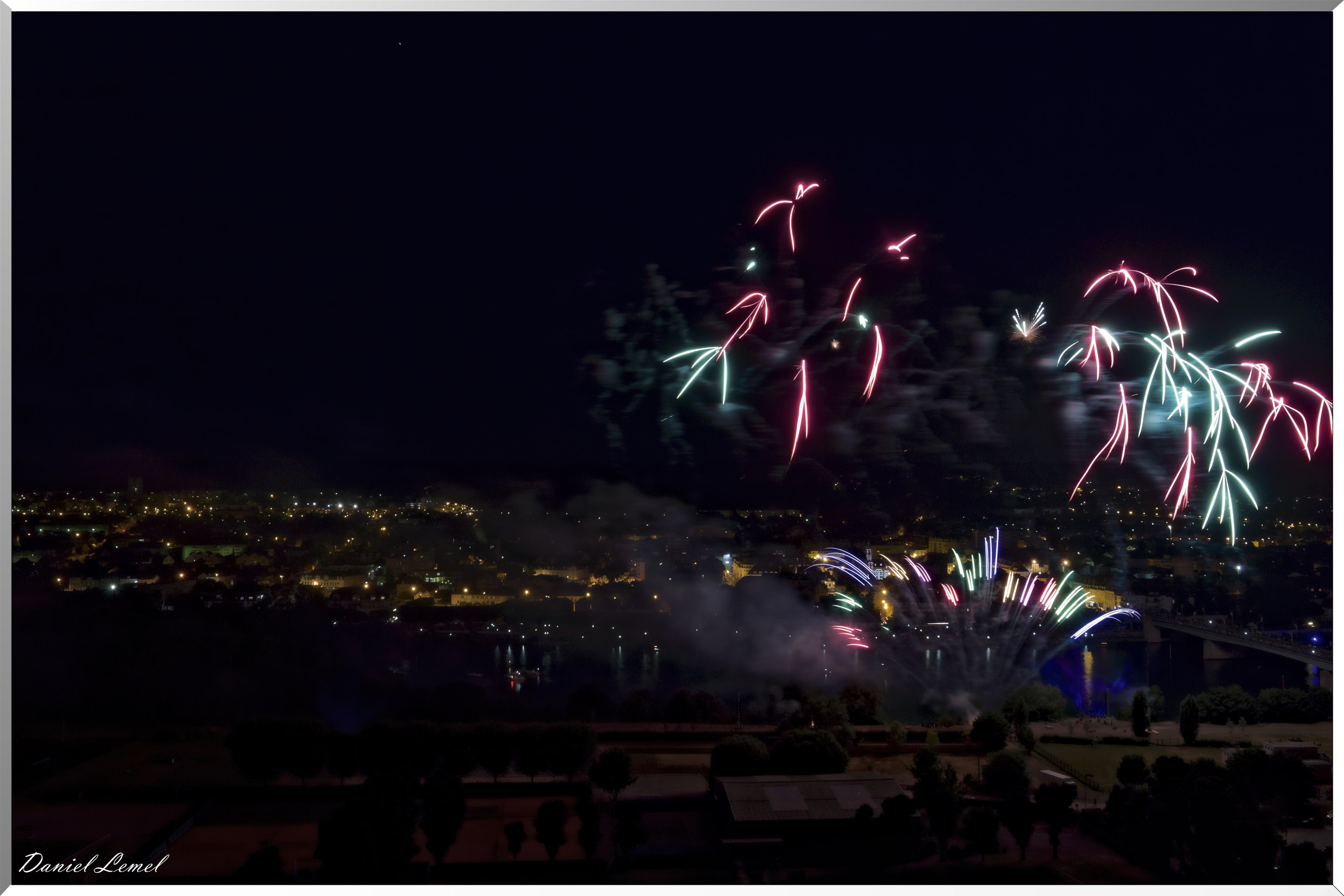Feux d'artifices du 13 Juillet 2018 - Vernon