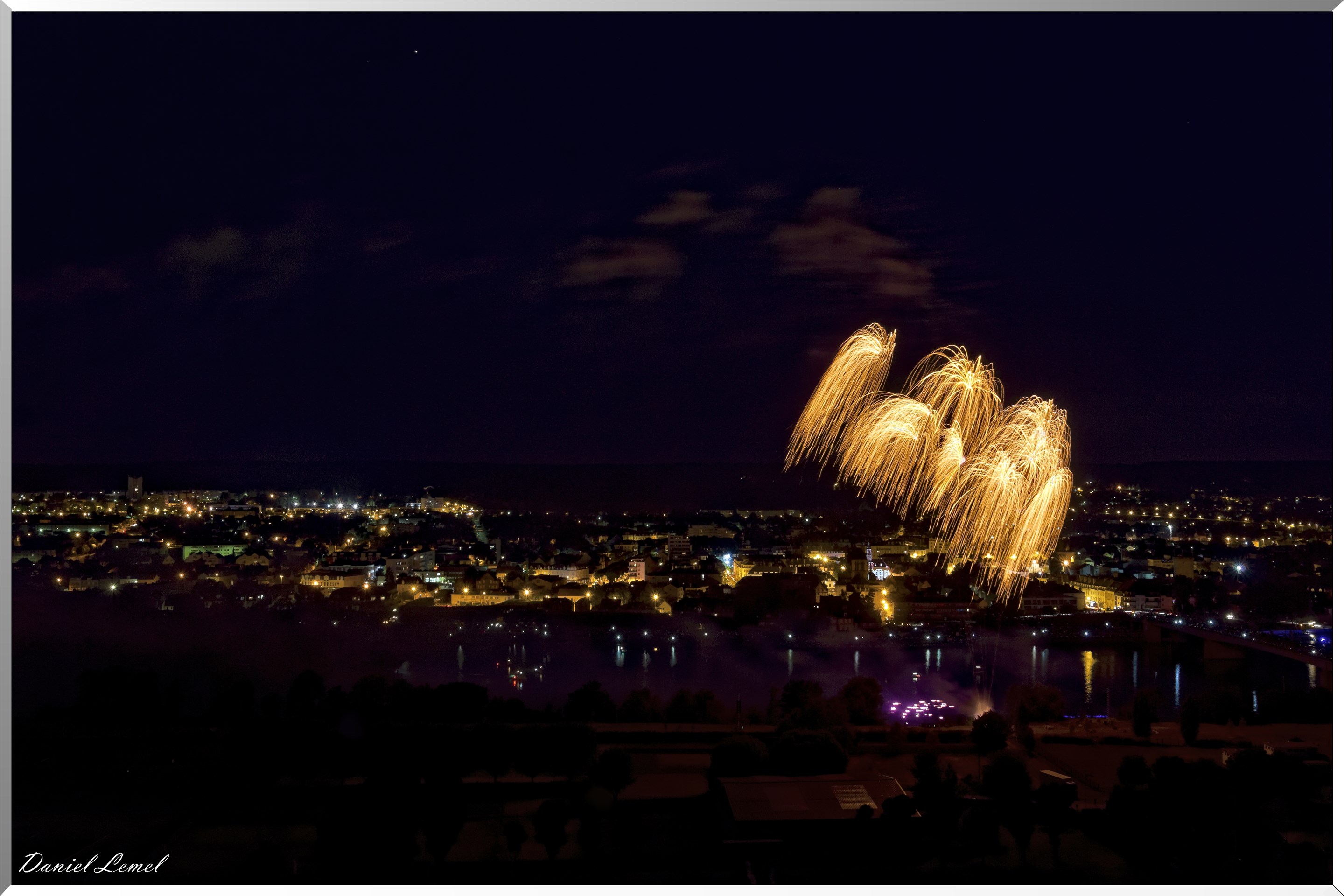 Feux d'artifices du 13 Juillet 2018 - Vernon