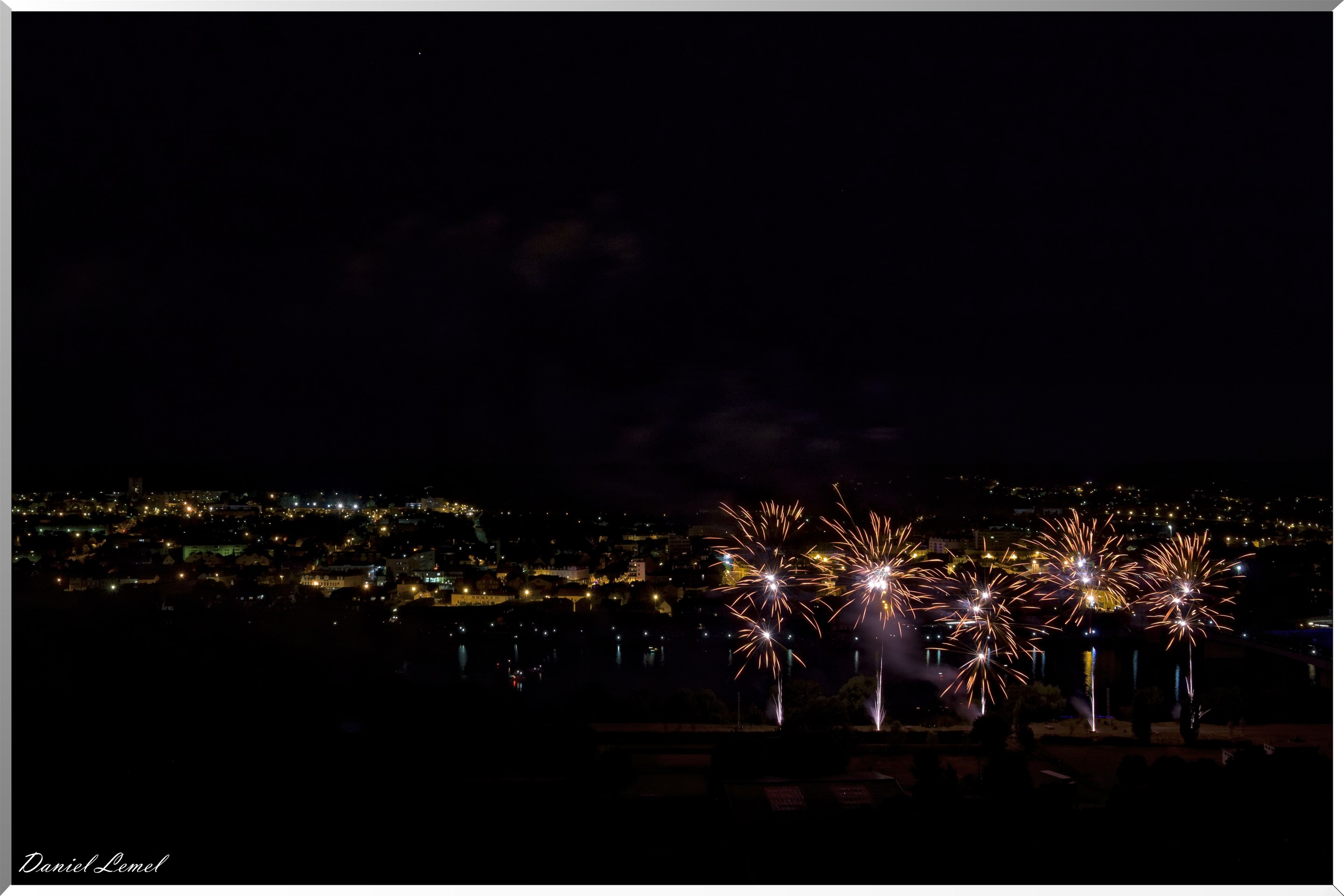 Feux d'artifices du 13 Juillet 2018 - Vernon