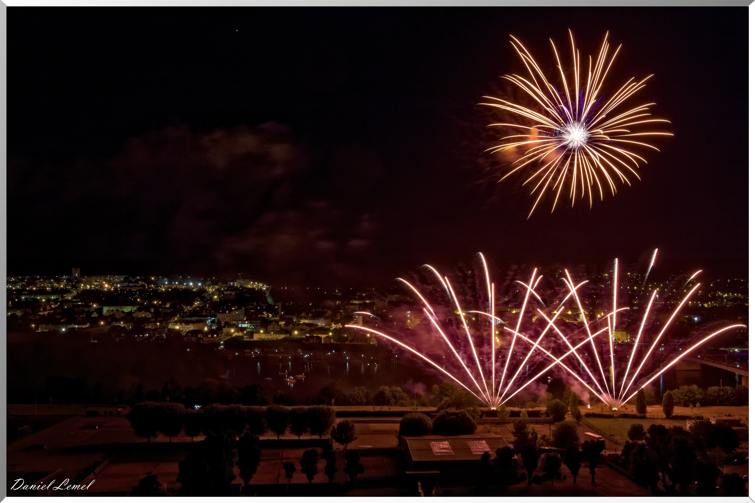 Feux d'artifices du 13 Juillet 2018 - Vernon