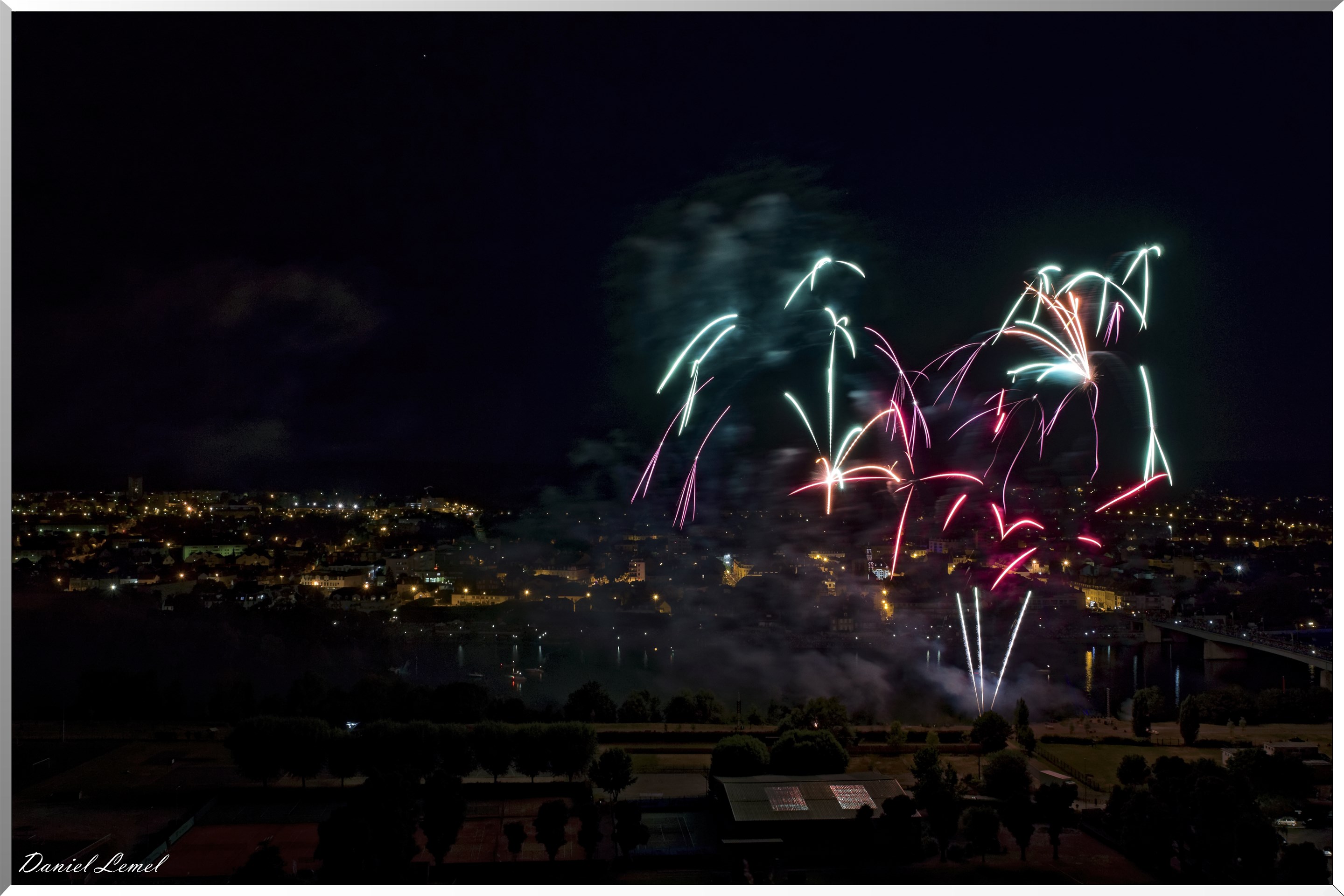 Feux d'artifices du 13 Juillet 2018 - Vernon