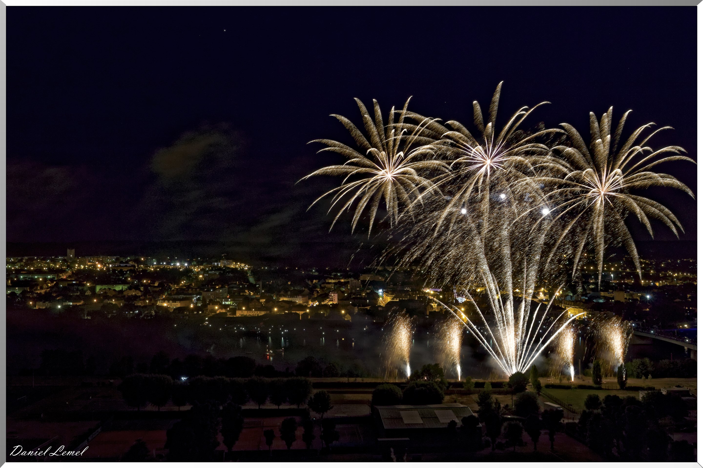 Feux d'artifices du 13 Juillet 2018 - Vernon