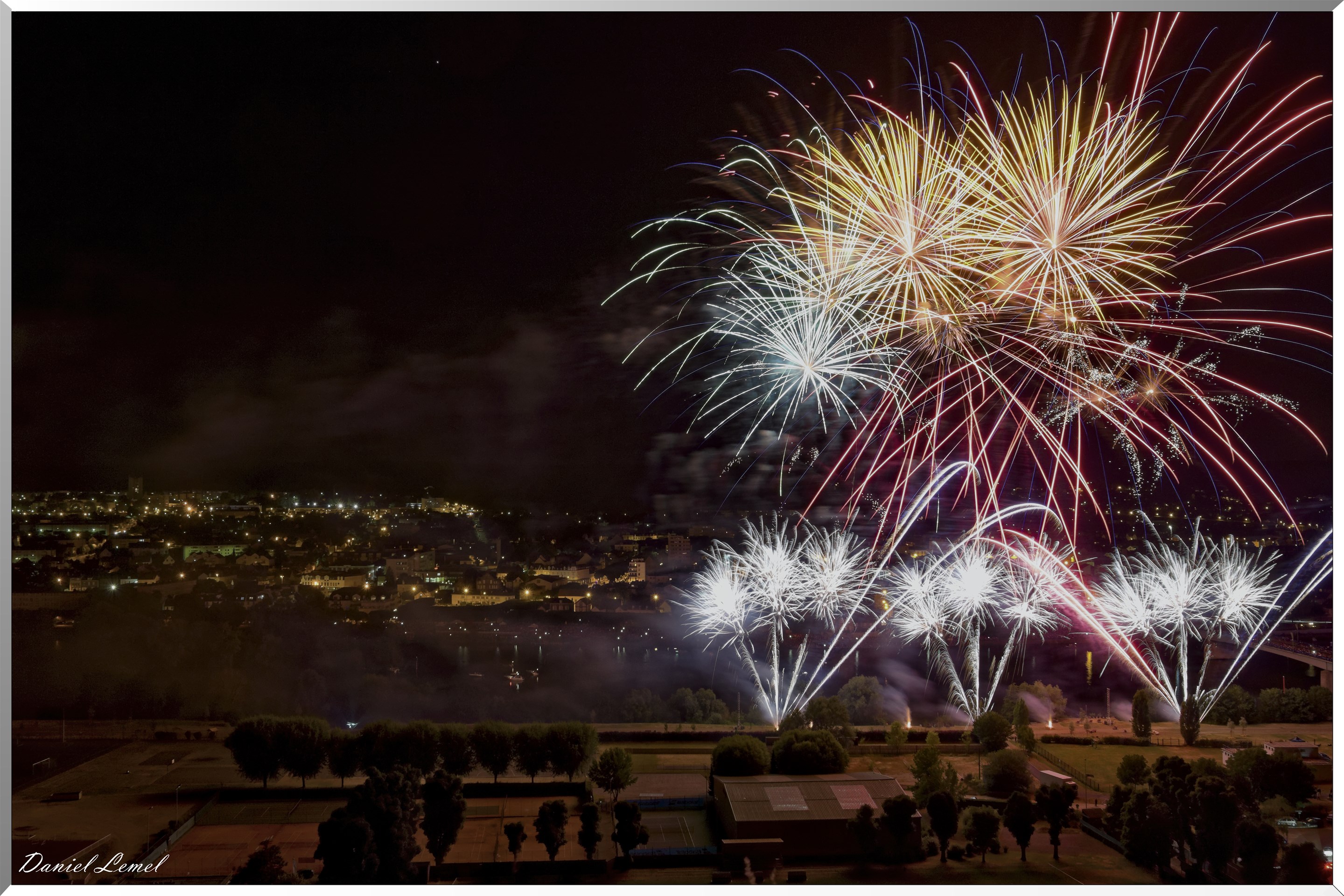 Feux d'artifices du 13 Juillet 2018 - Vernon