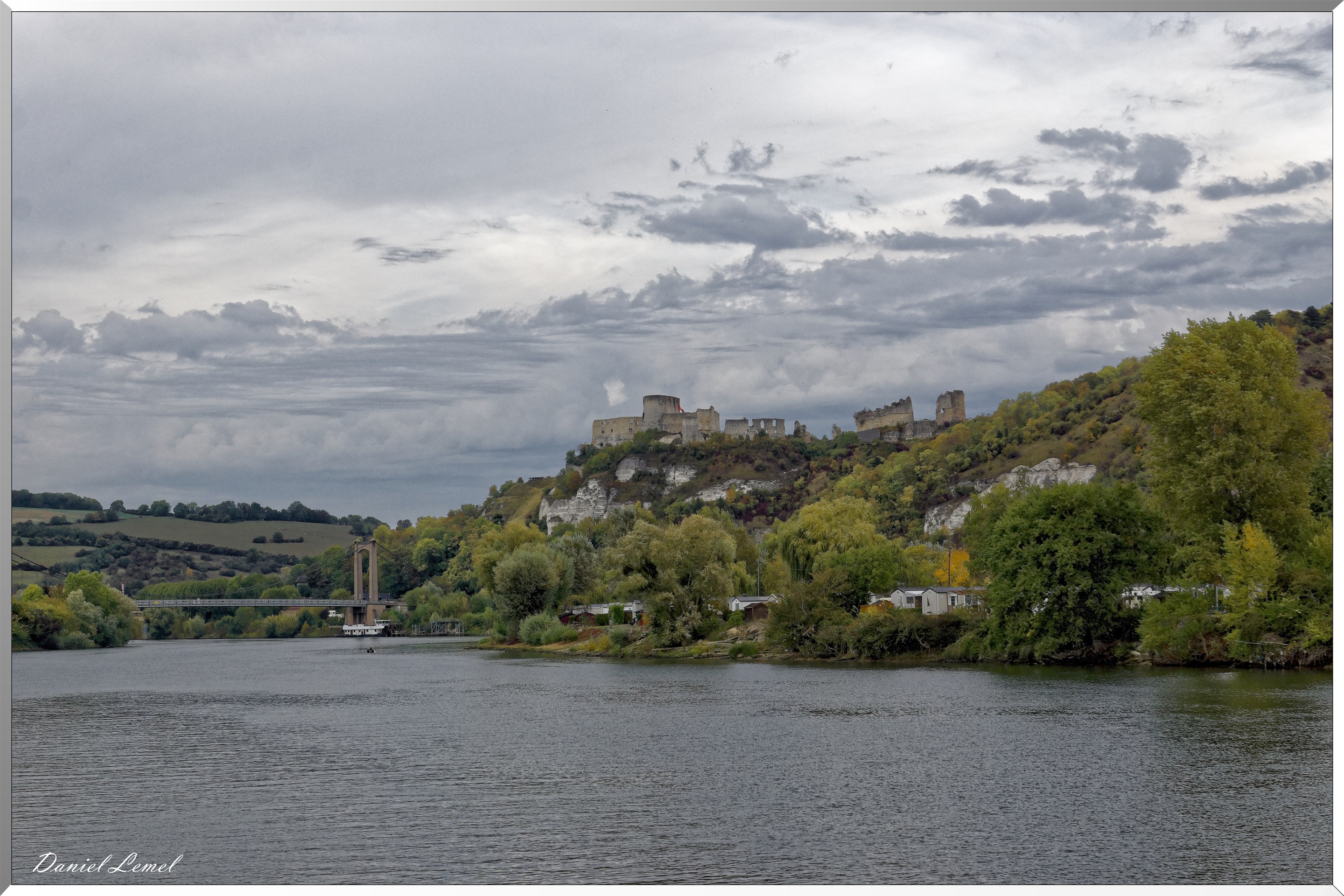 Balade en bateau aux alentours des Andelys