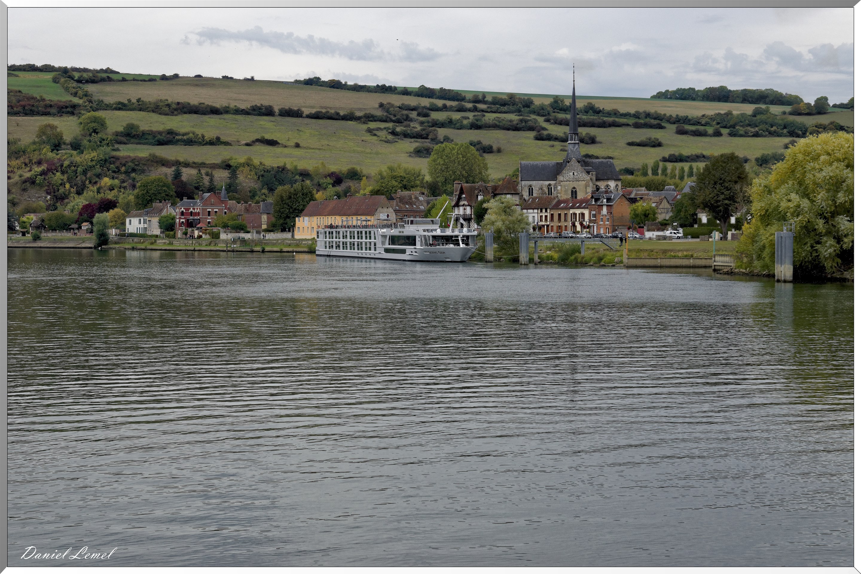 Balade en bateau aux alentours des Andelys