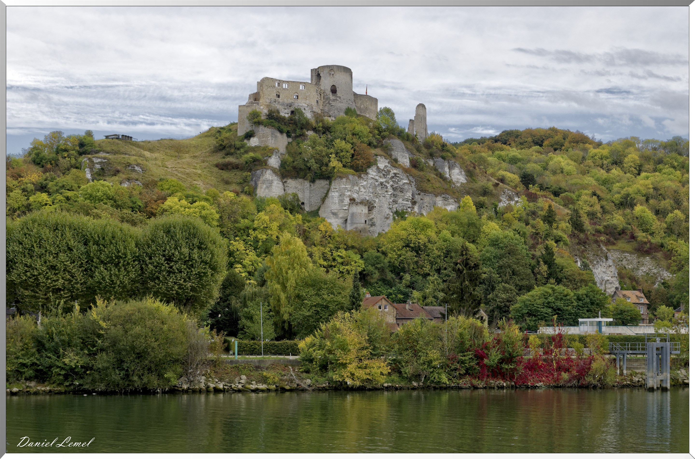 Balade en bateau aux alentours des Andelys
