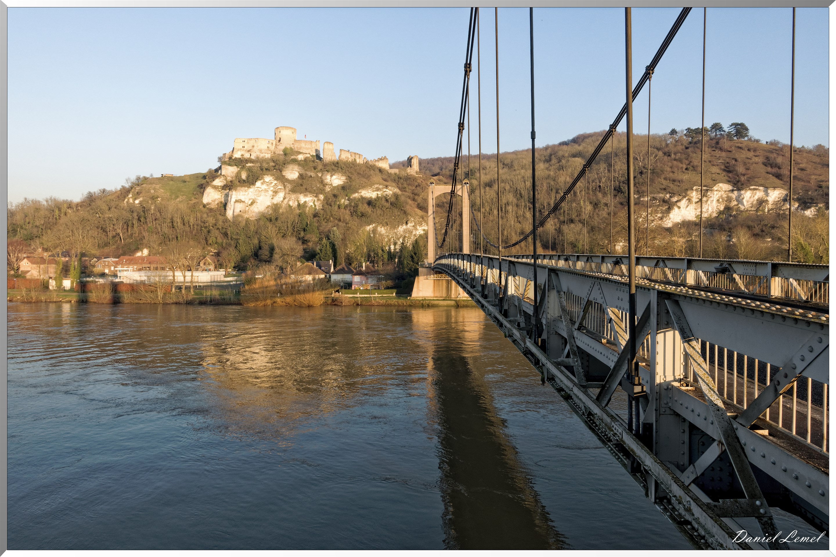 Pont suspendu des Andelys