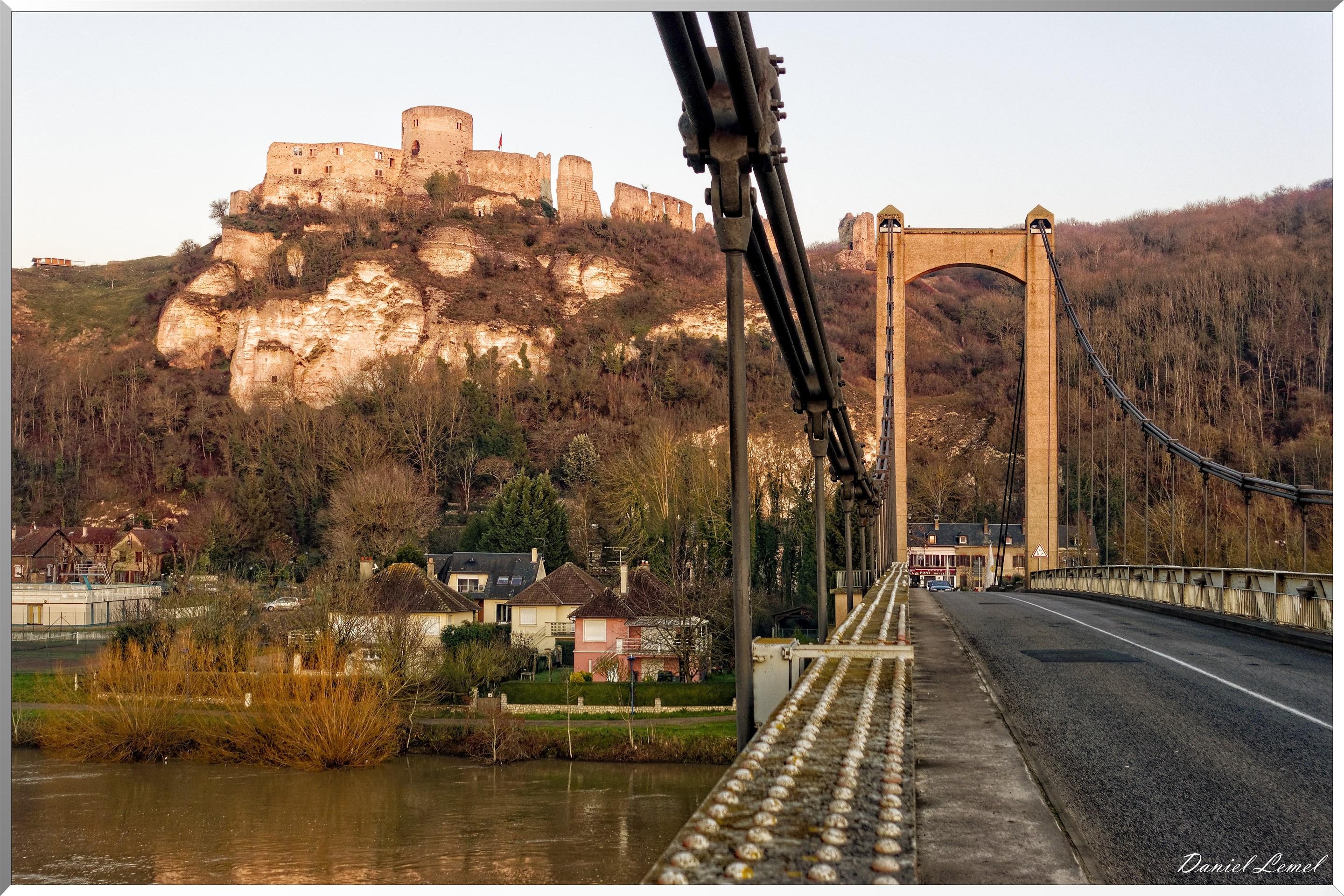 Pont suspendu des Andelys