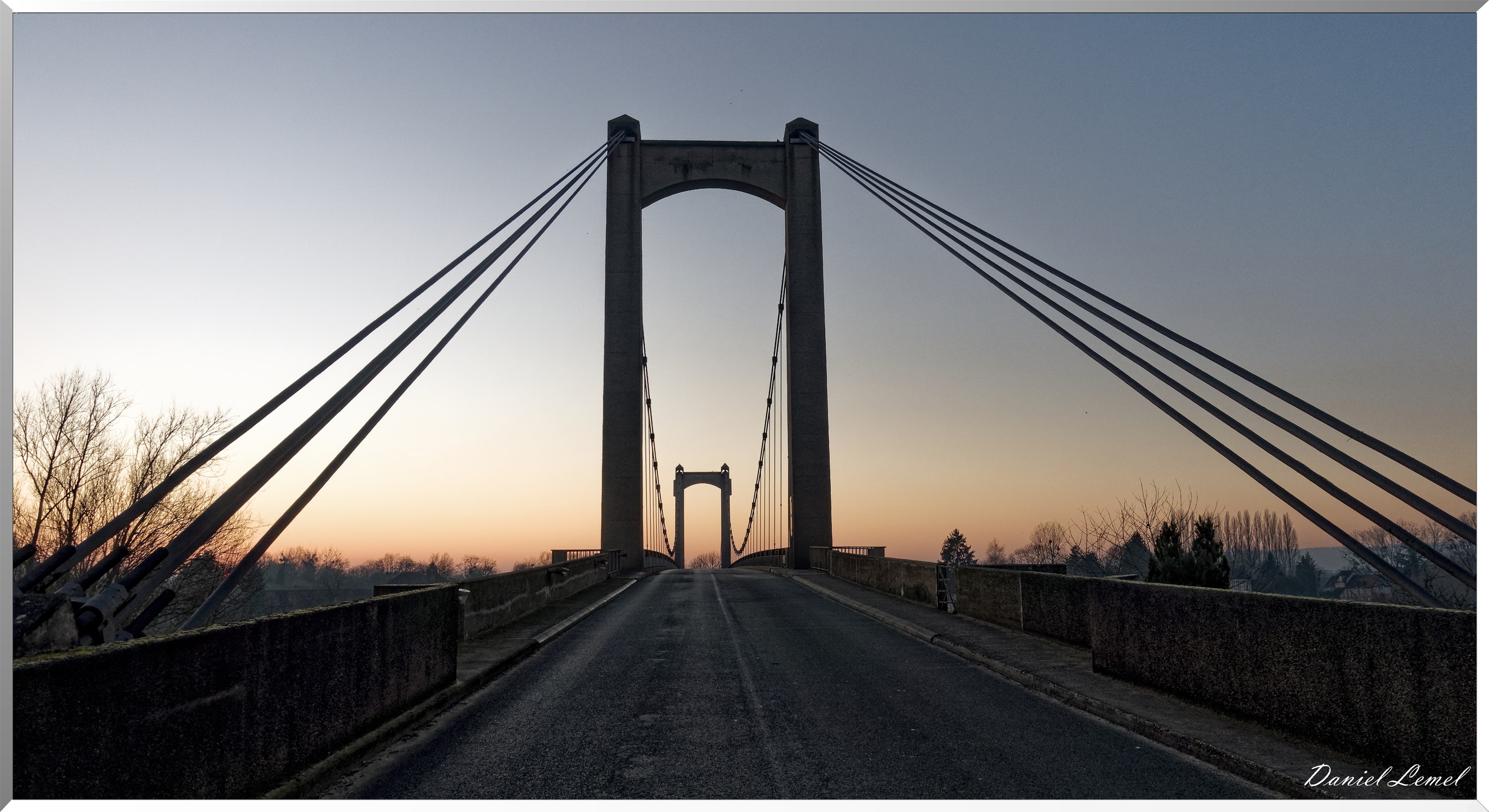 Pont suspendu des Andelys