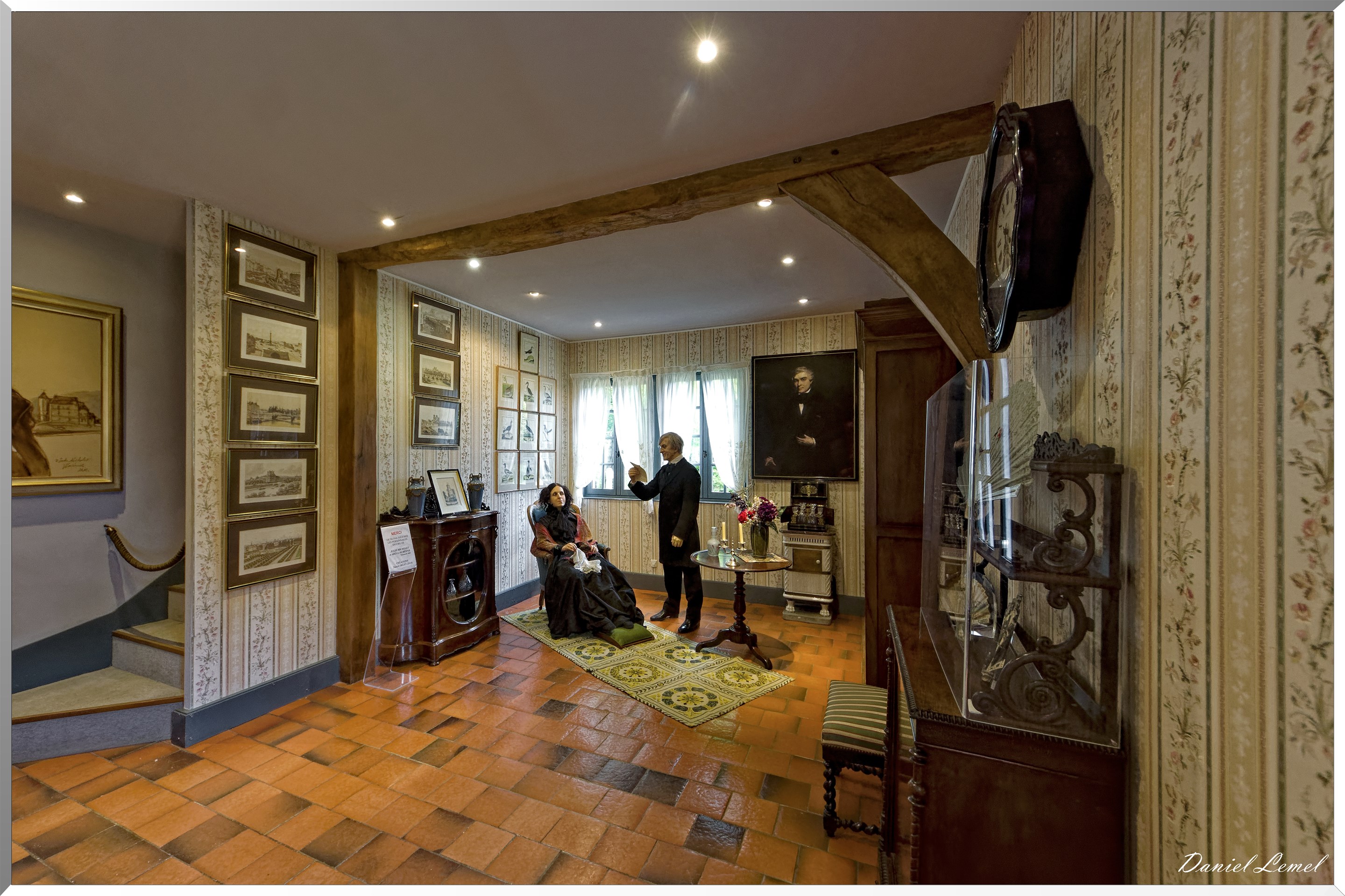 Intérieur du musée Michelet