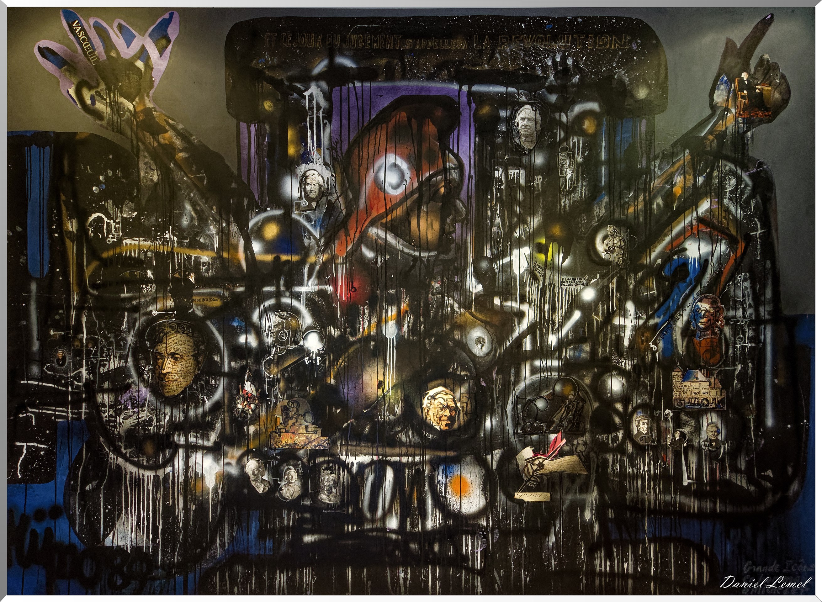 Grande icône en hommage à Michelet - Ladislas Kijno - 1989