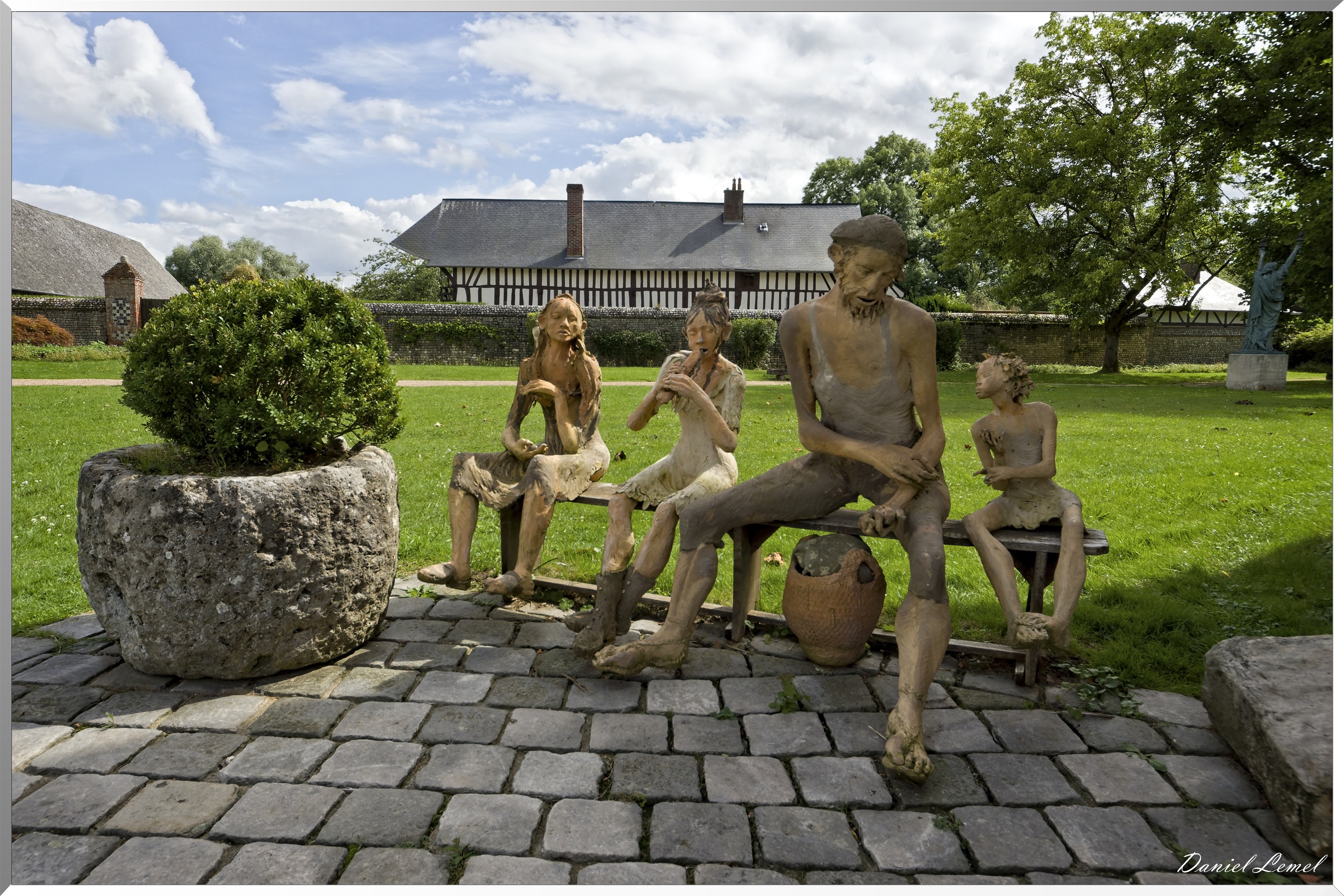 Terre cuite "La pause"  - Fanny Férré - 2010