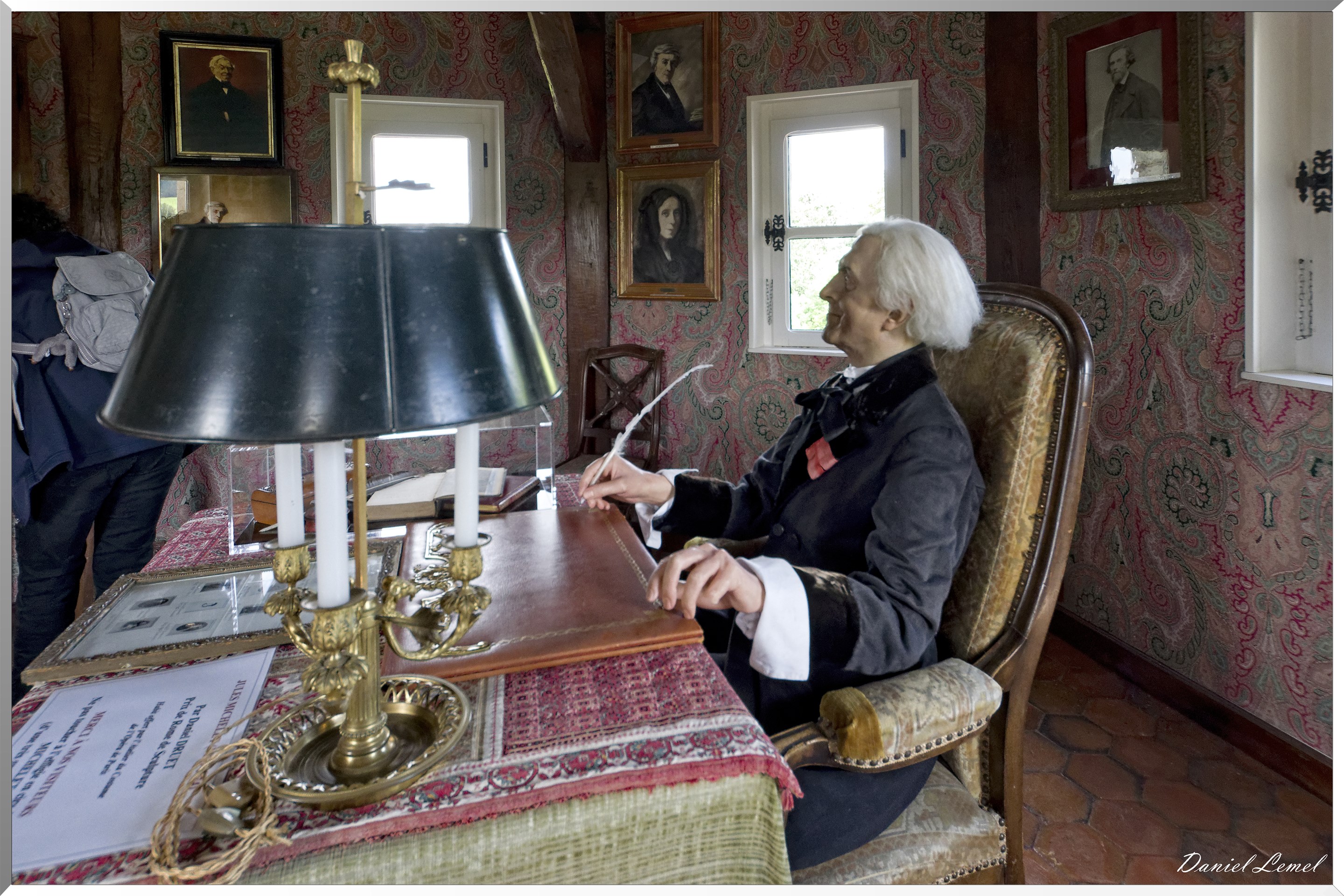 Cabinet de travail de Jules Michelet  au sommet de la Tour du Château