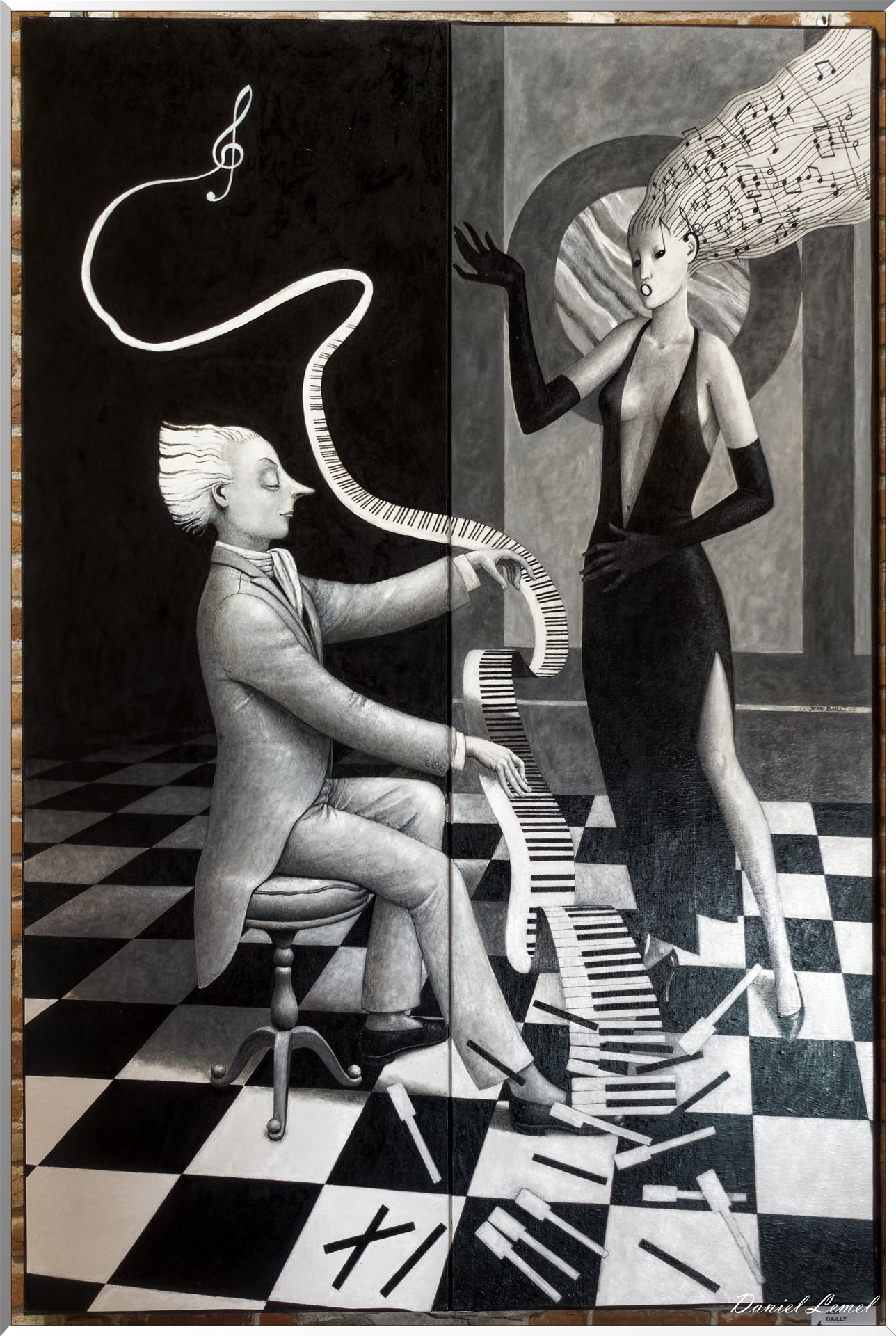 "En blanc et noir" - Jean Bailly