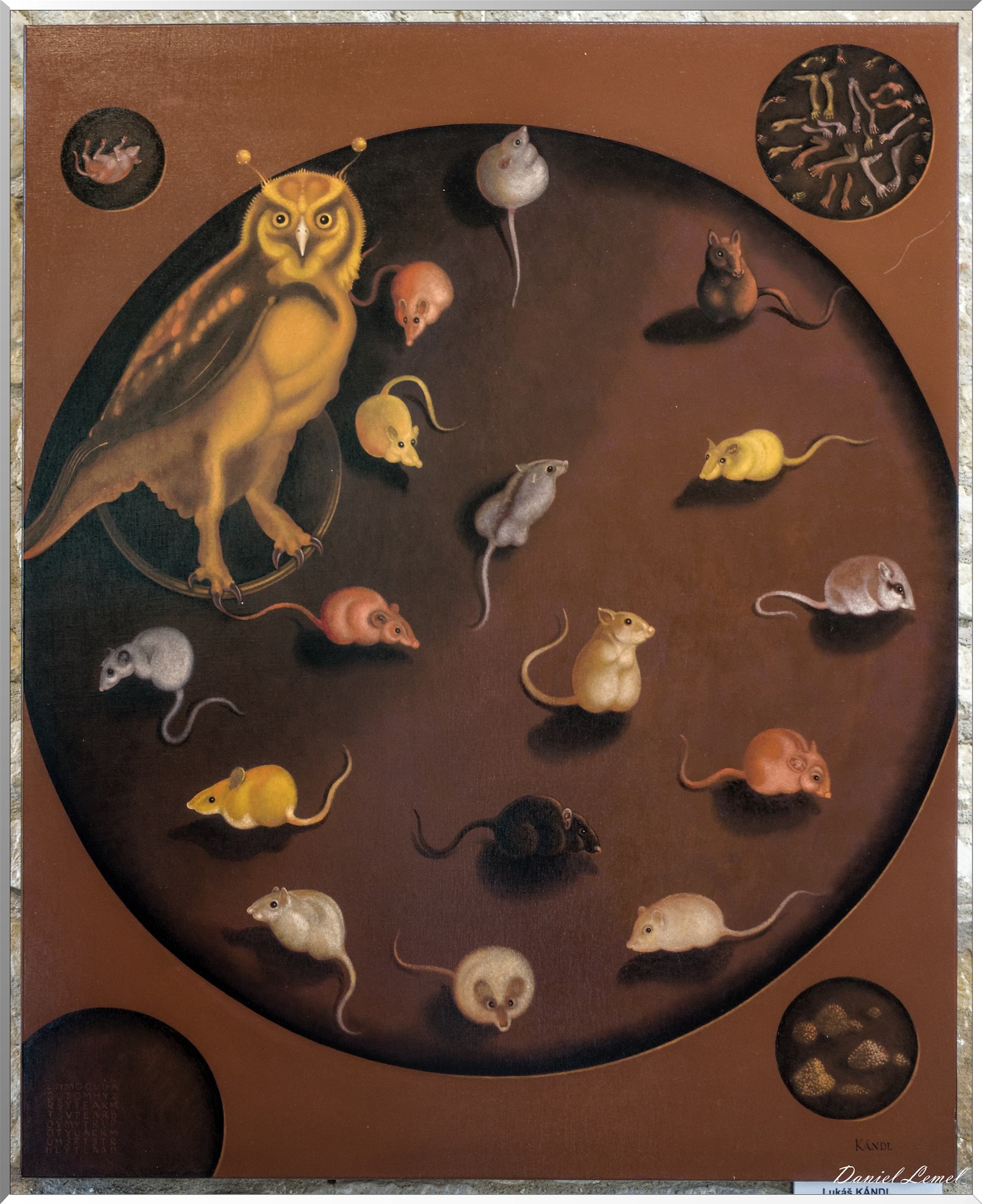 "La Souris et le Chat-Huant - Livre XI -Fable IX" - Lukáš KÁNDL