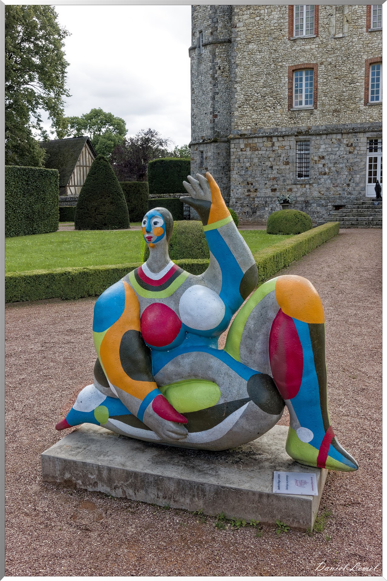 "Odalisque au printemps" - Jacotte et Roger Capron