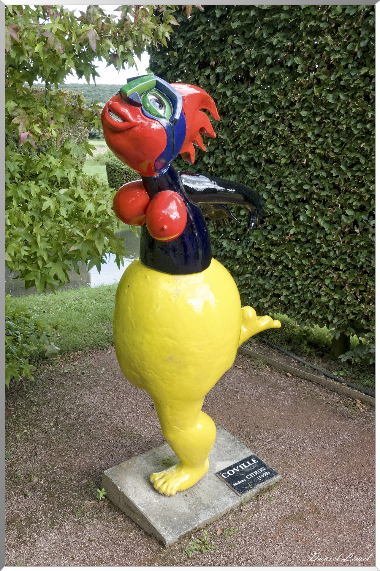 Céramique "Madame Citron"  - Jacky Coville - 2000