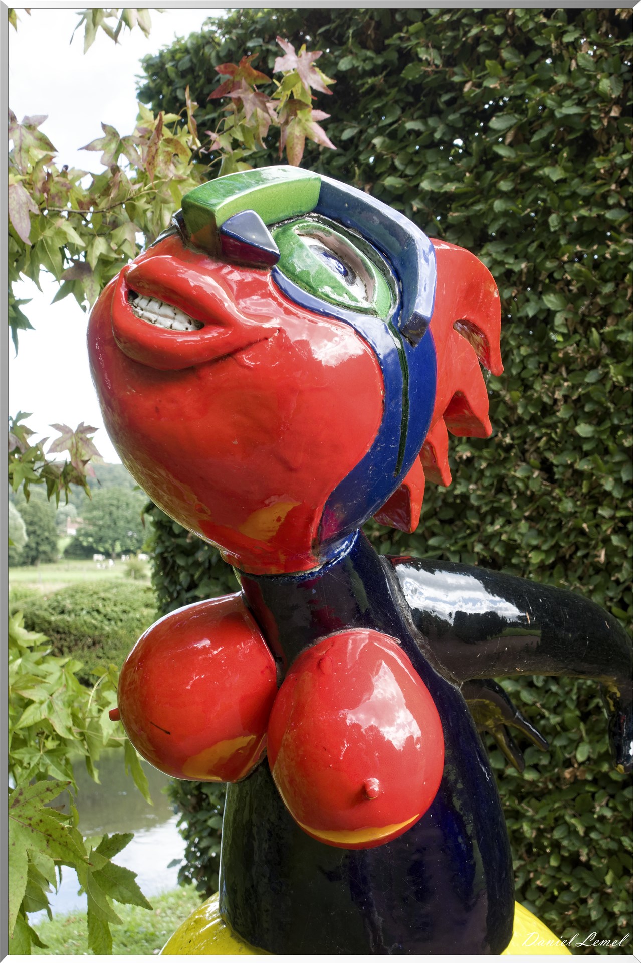 Céramique "Madame Citron"  - Jacky Coville - 2000