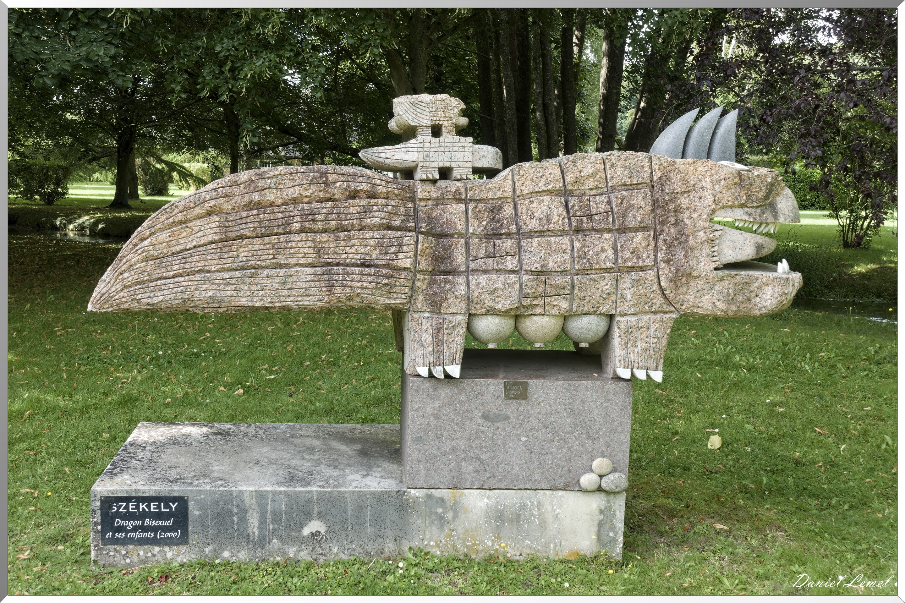 Granit rose " Dragon Bisexuel"  - Székely - 2000