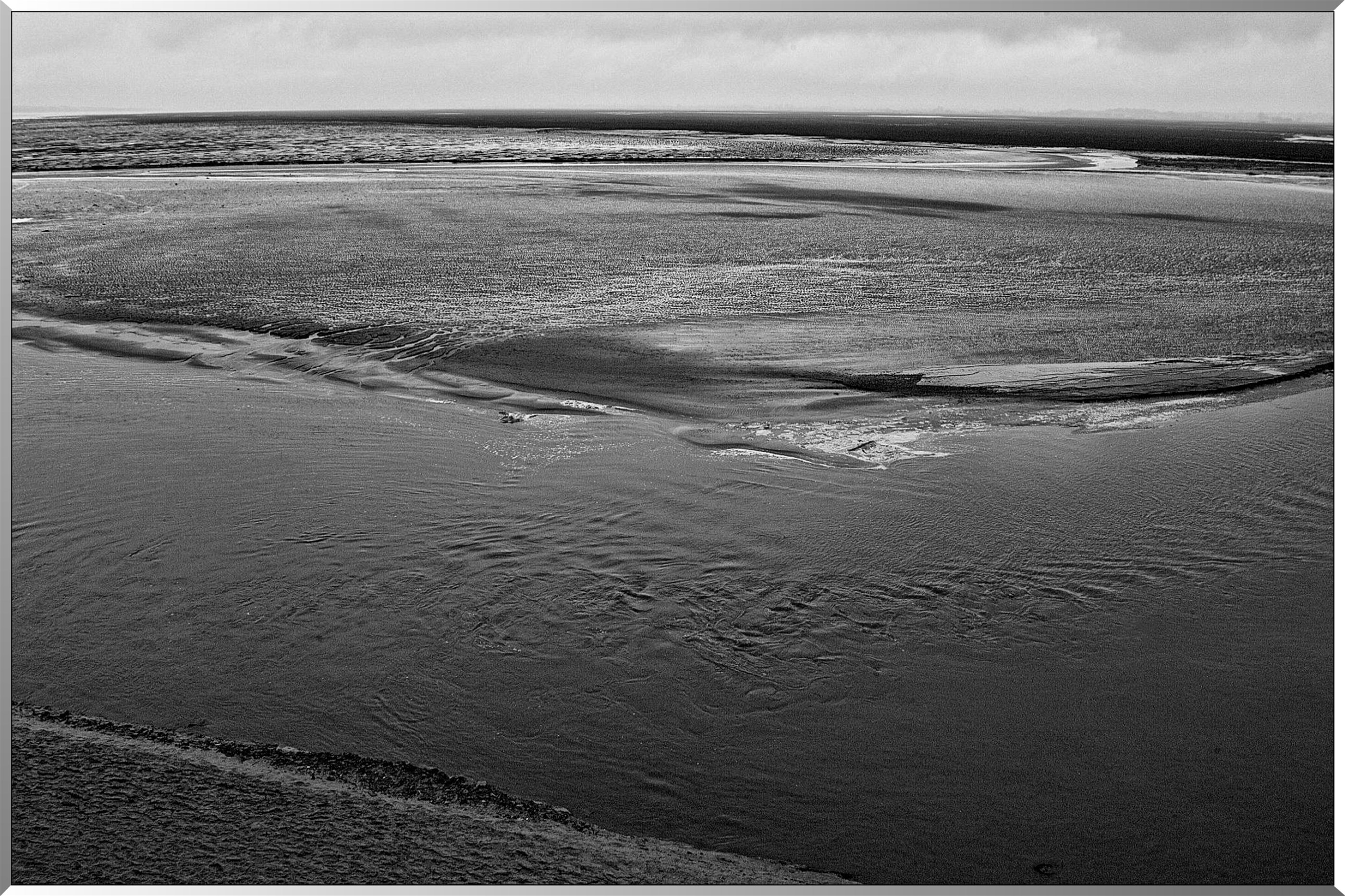 Mont Saint-Michel - Vue sur la baie