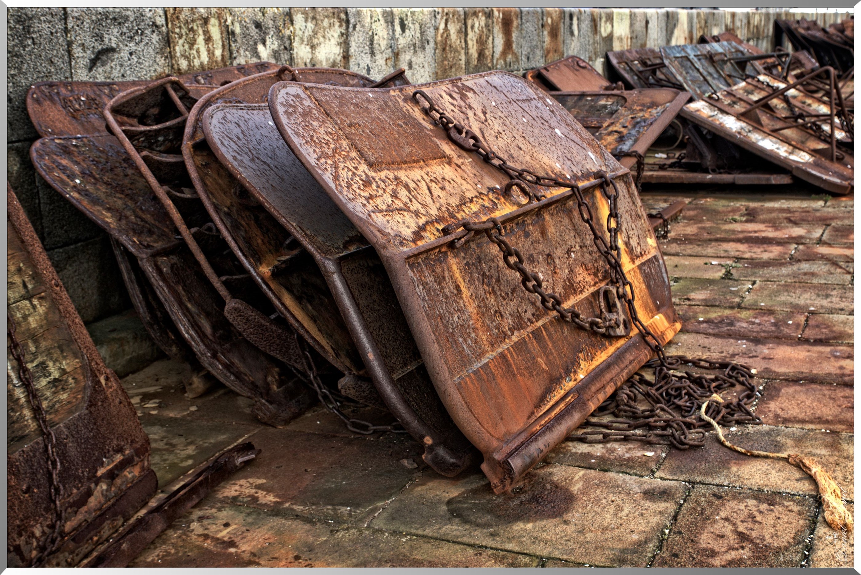 Ancres de chalutiers