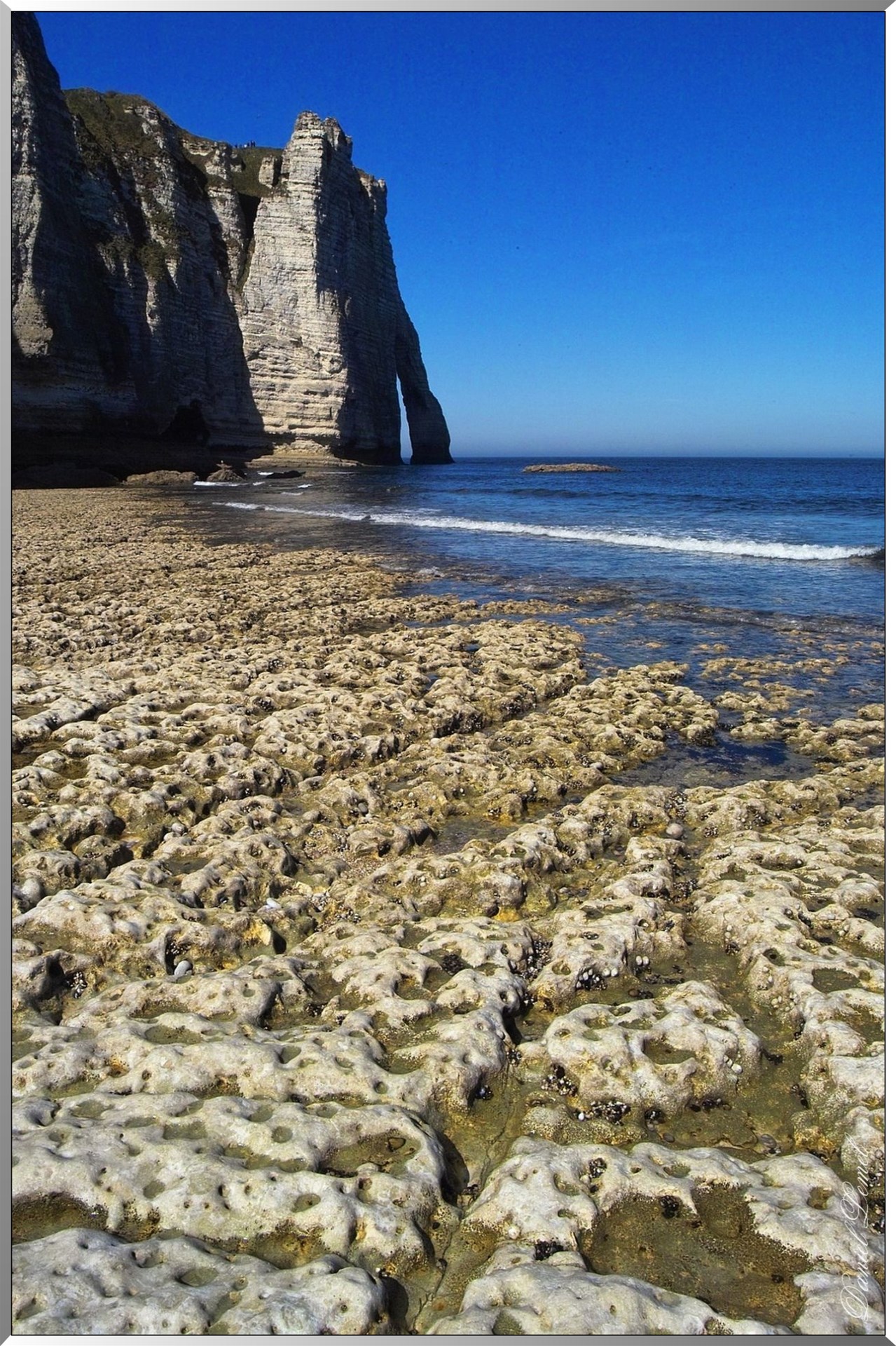 L' Arche à marée basse