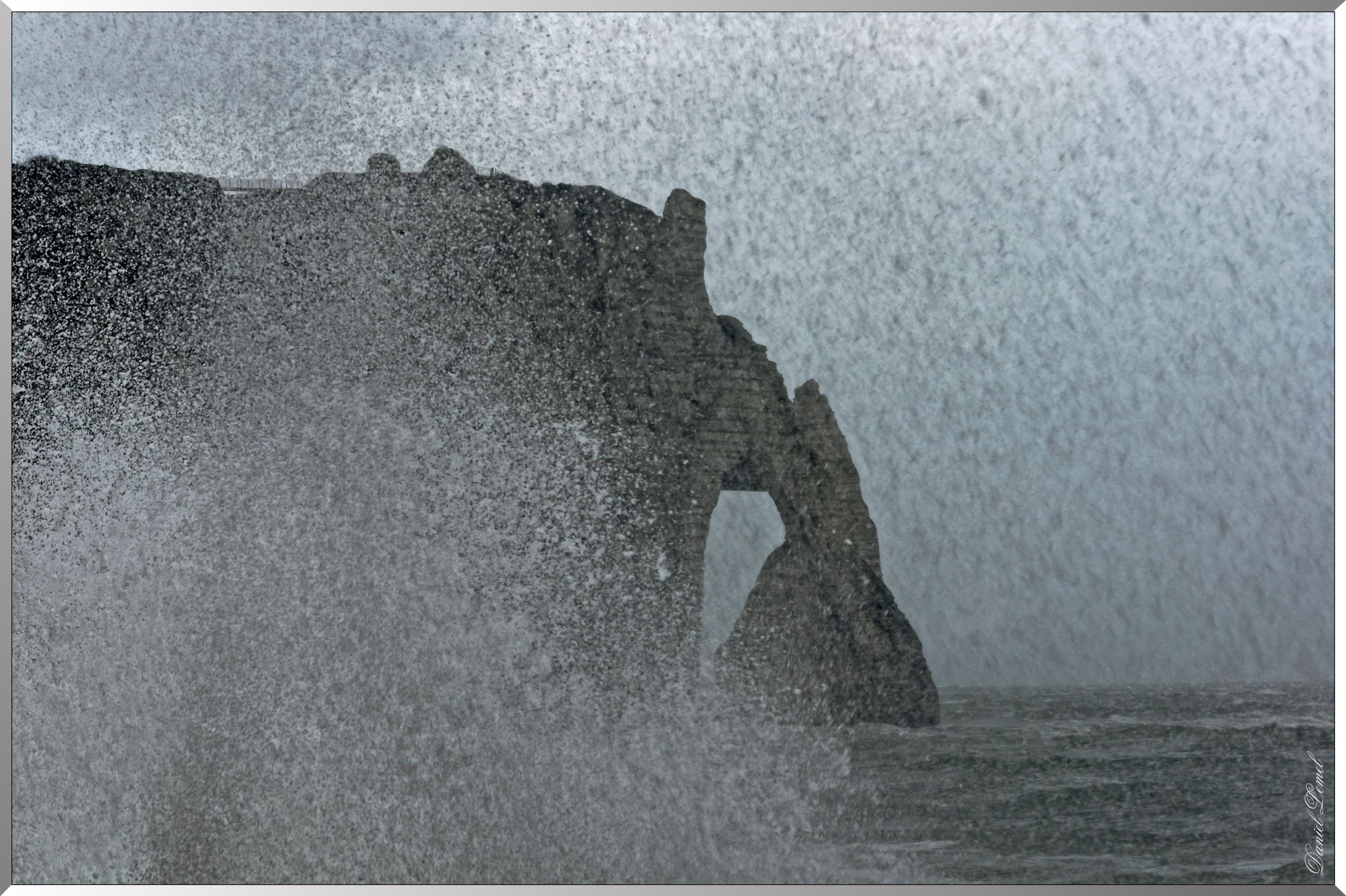 Tempête et hautes marées