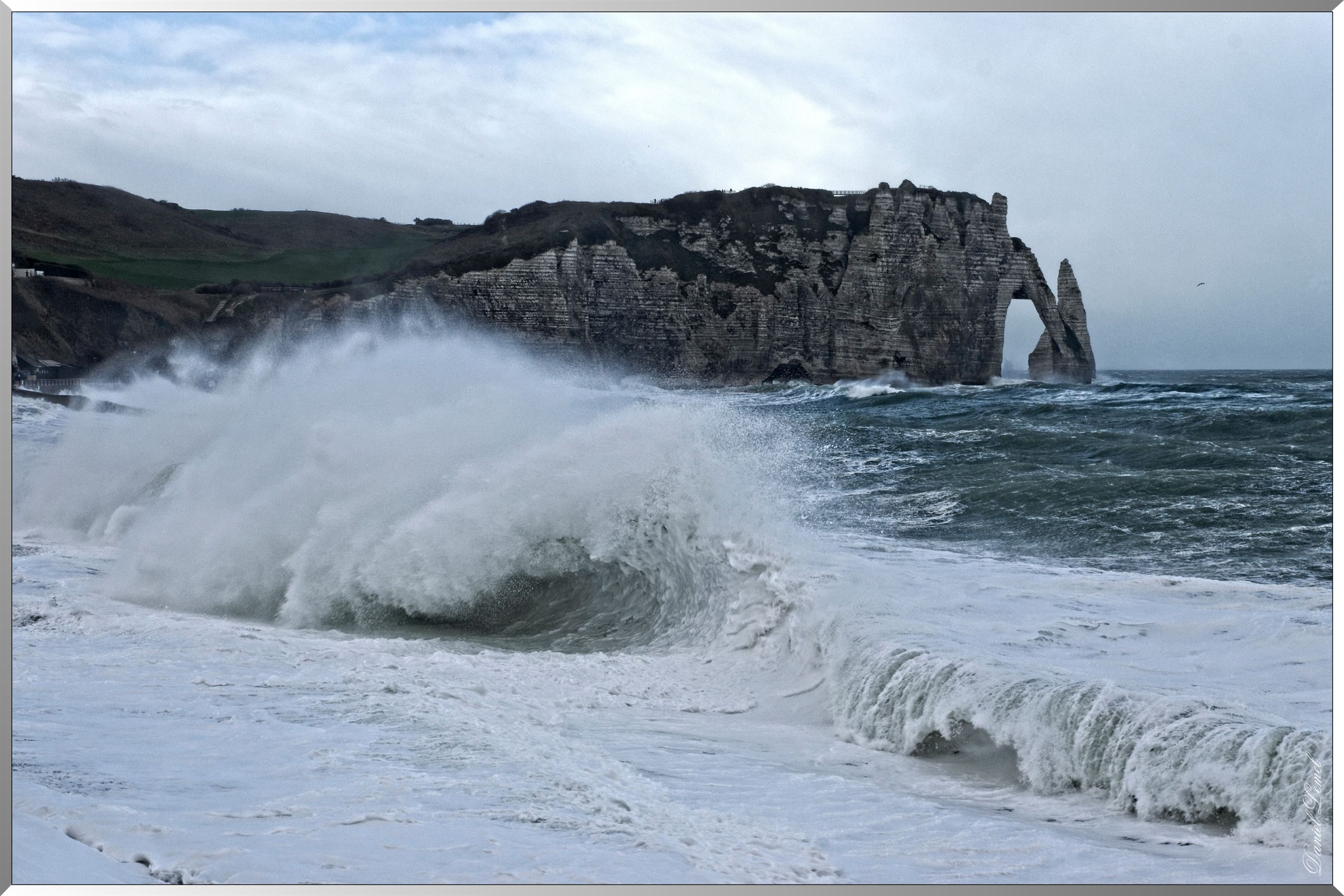 Tempête et hautes marées
