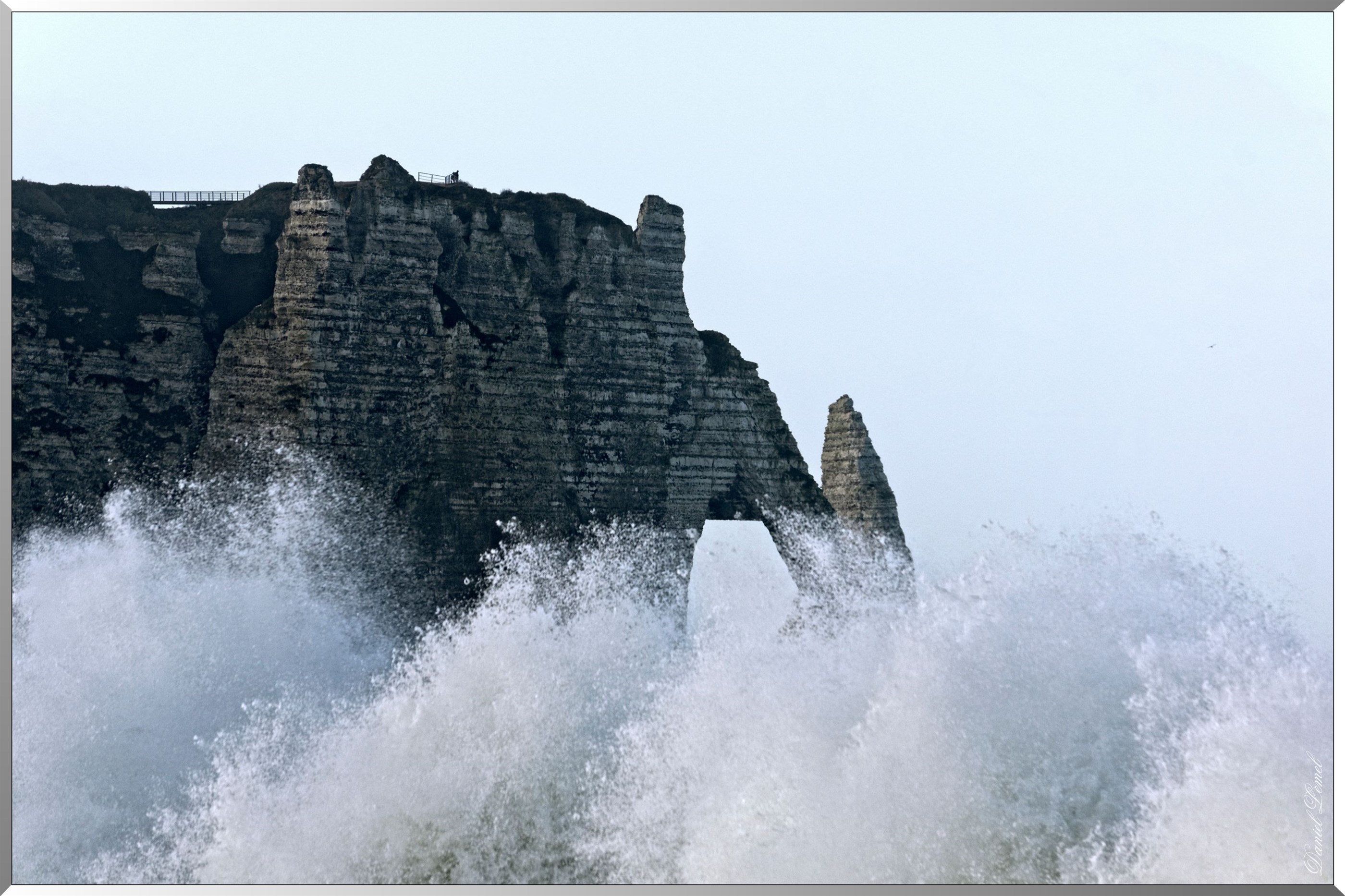 Tempête et hautes marées