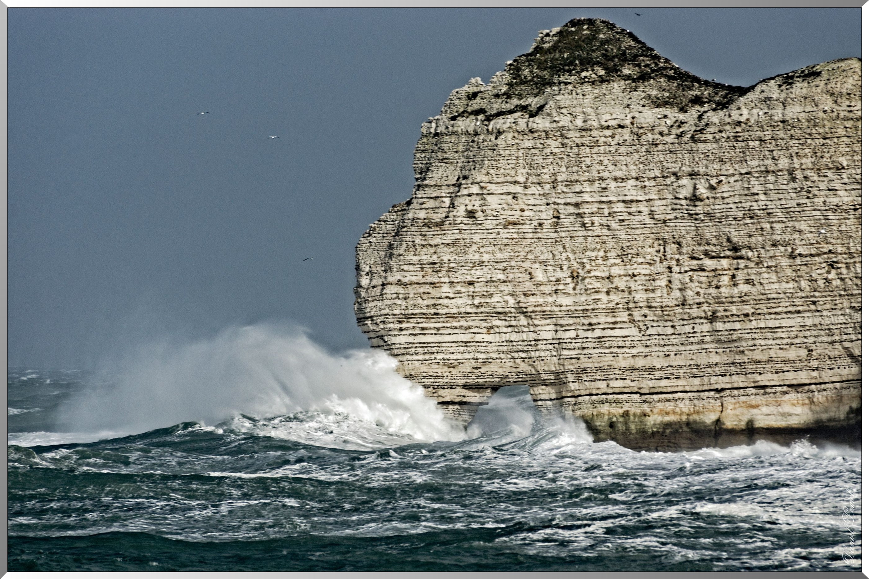 Tempête et hautes marées