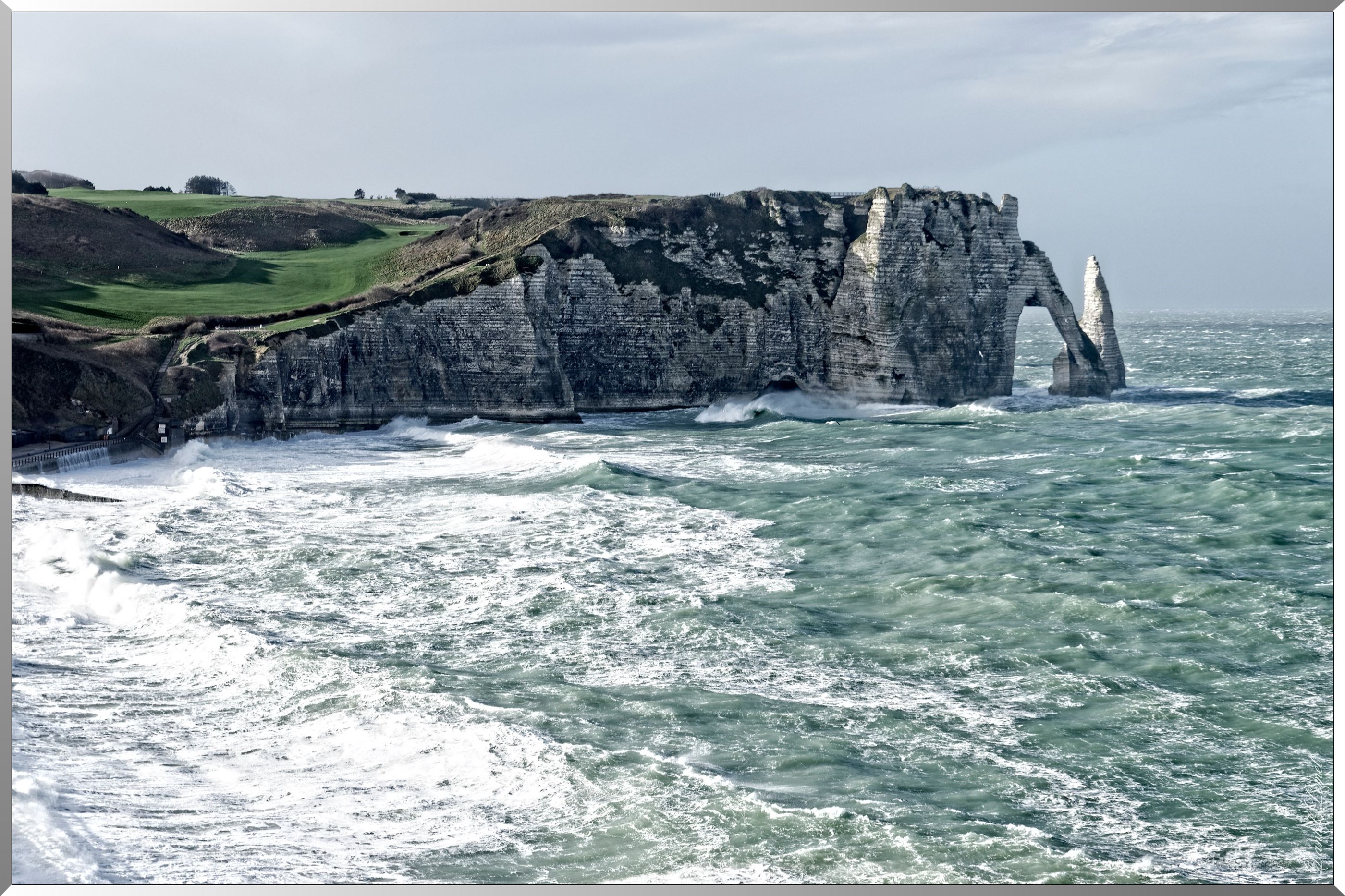 Tempête et hautes marées
