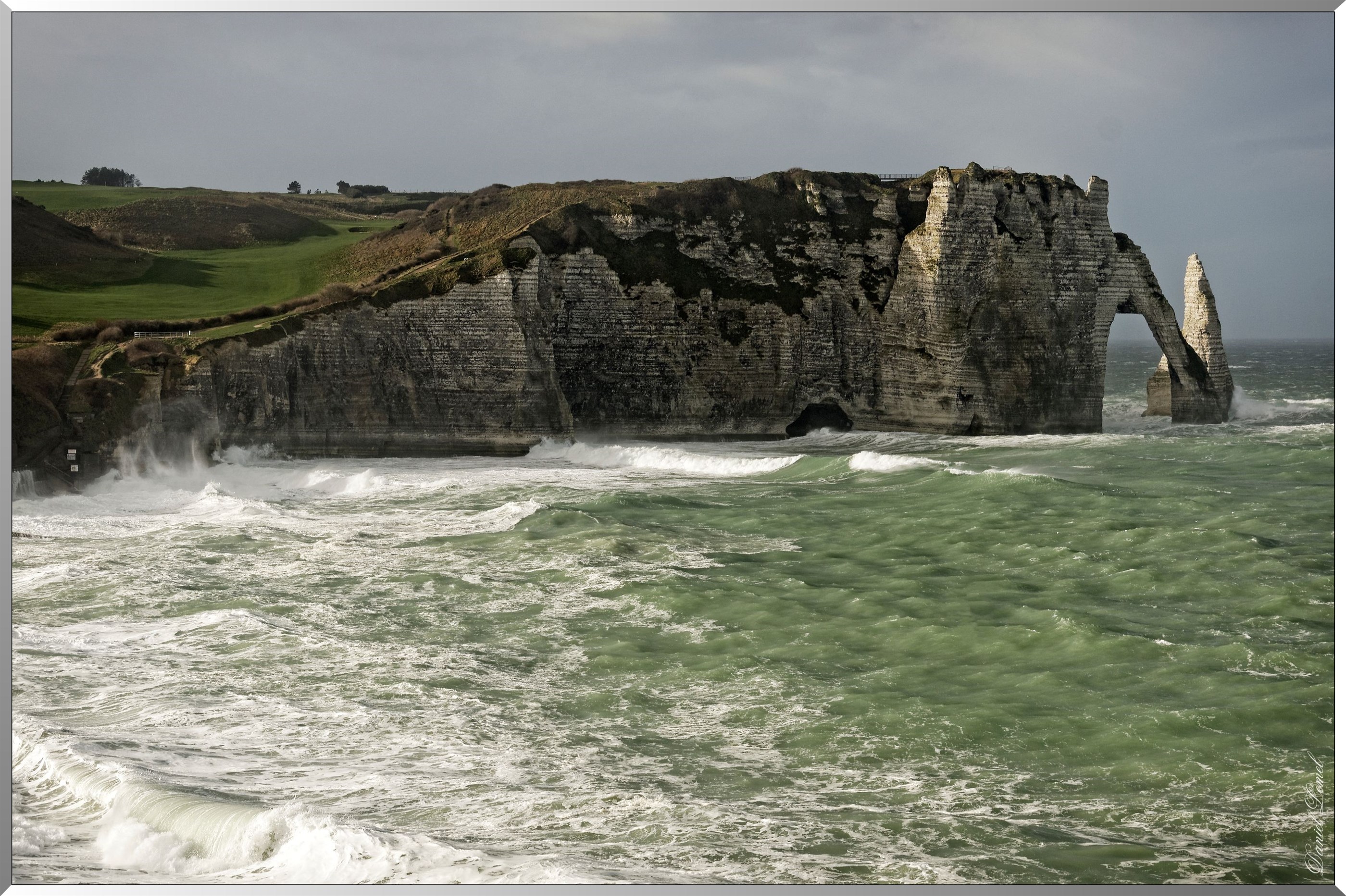 Tempête et hautes marées