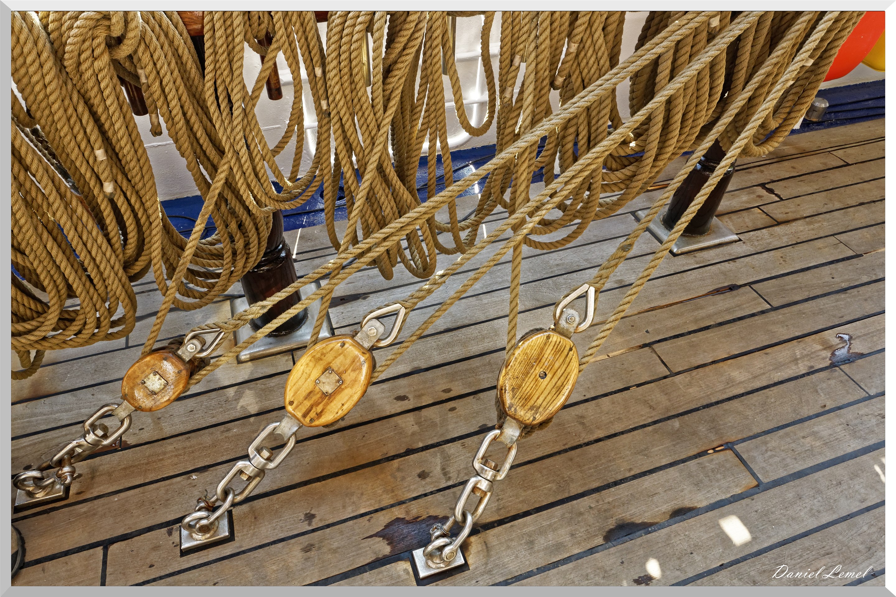 Le Shabab Oman II - Cordages