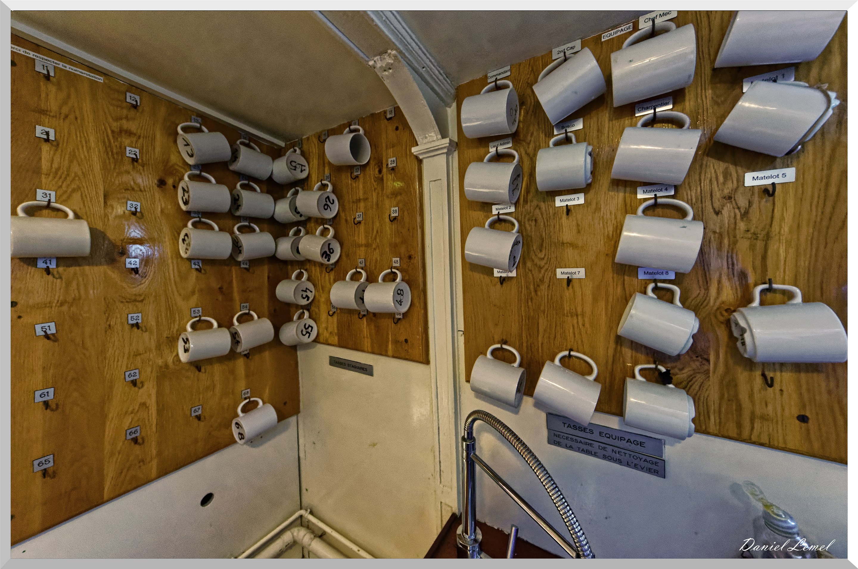 Le Belem - Tasses équipage