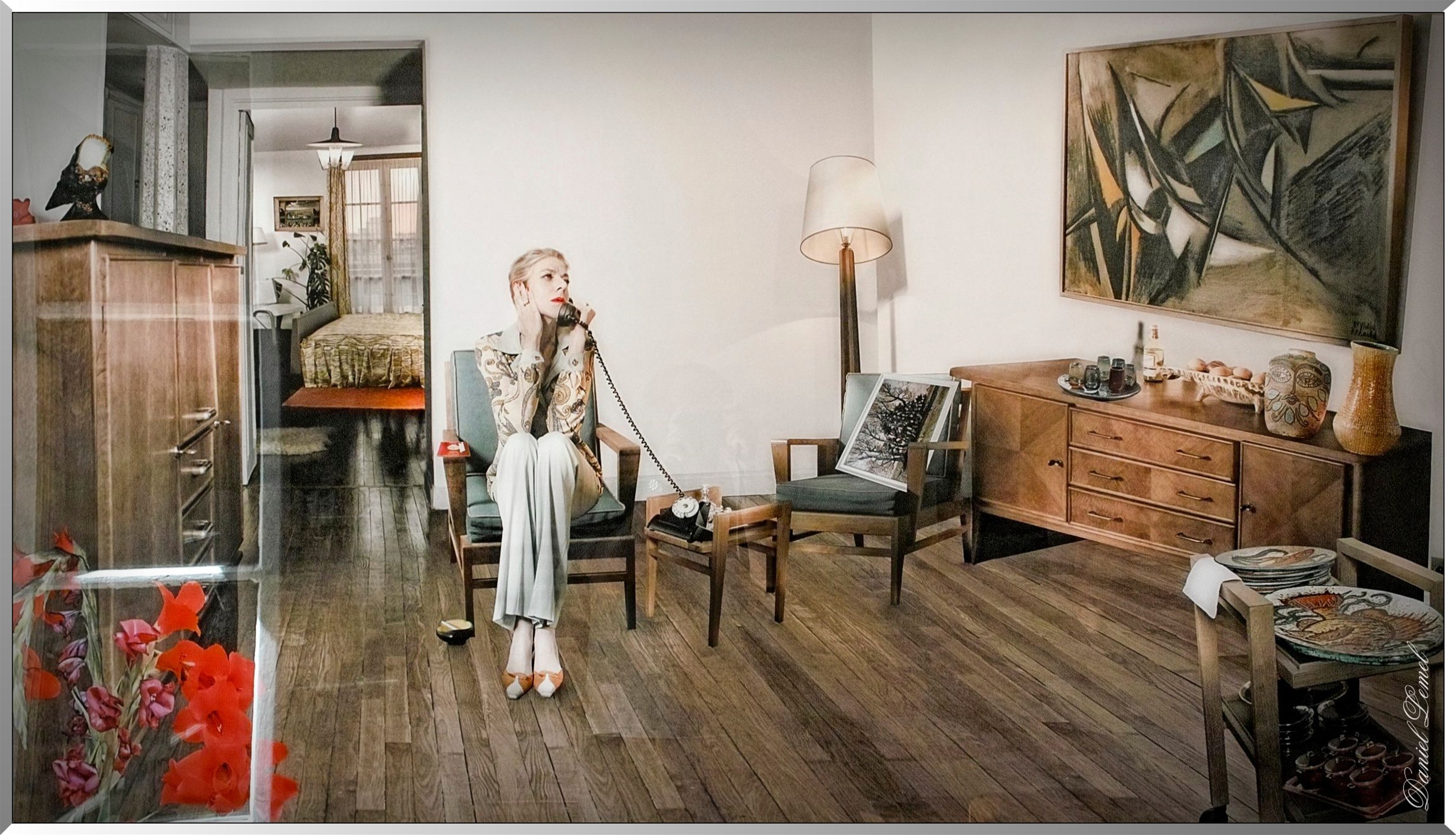 Appartement temoin Perret Salon