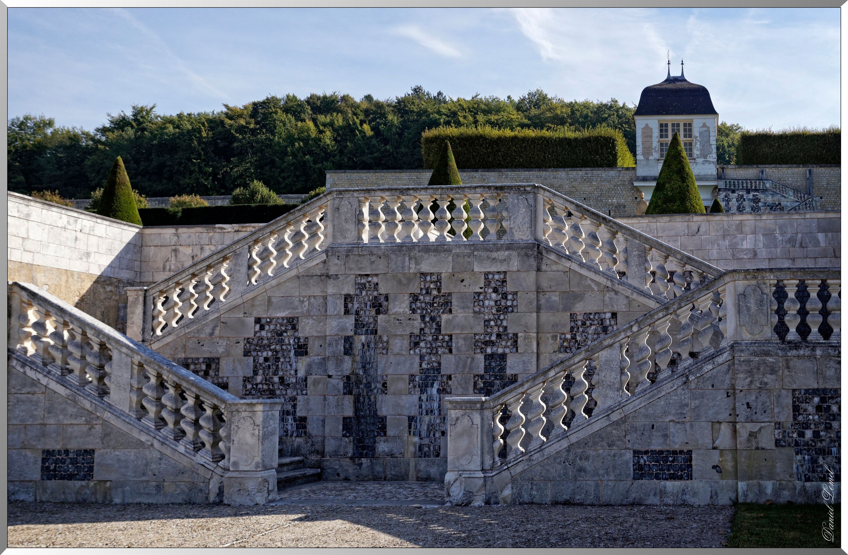 Abbaye romane Saint Georges de Boscherville - Escalier monumental