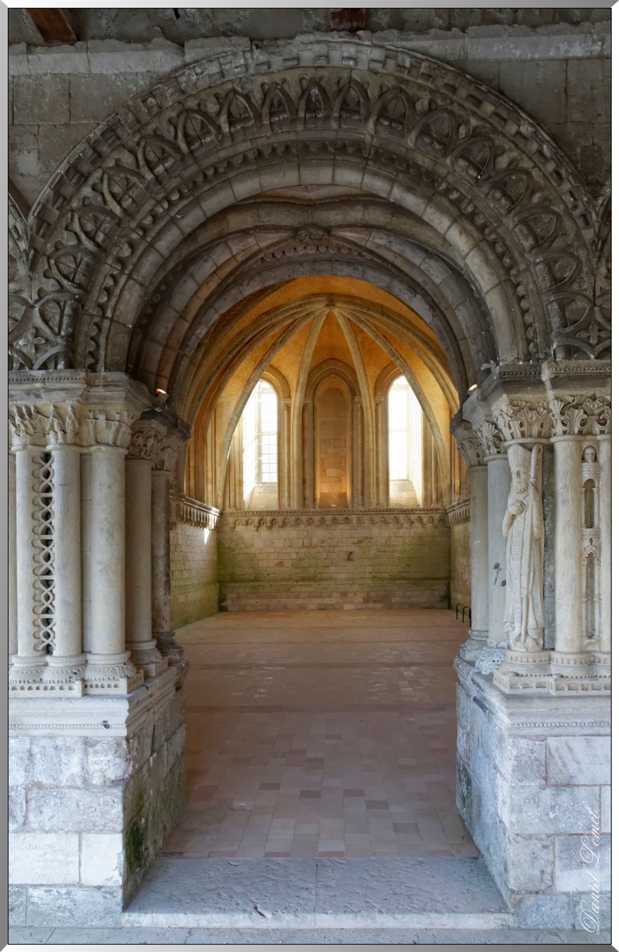 Abbaye romane Saint Georges de Boscherville - La Salle capitulaire