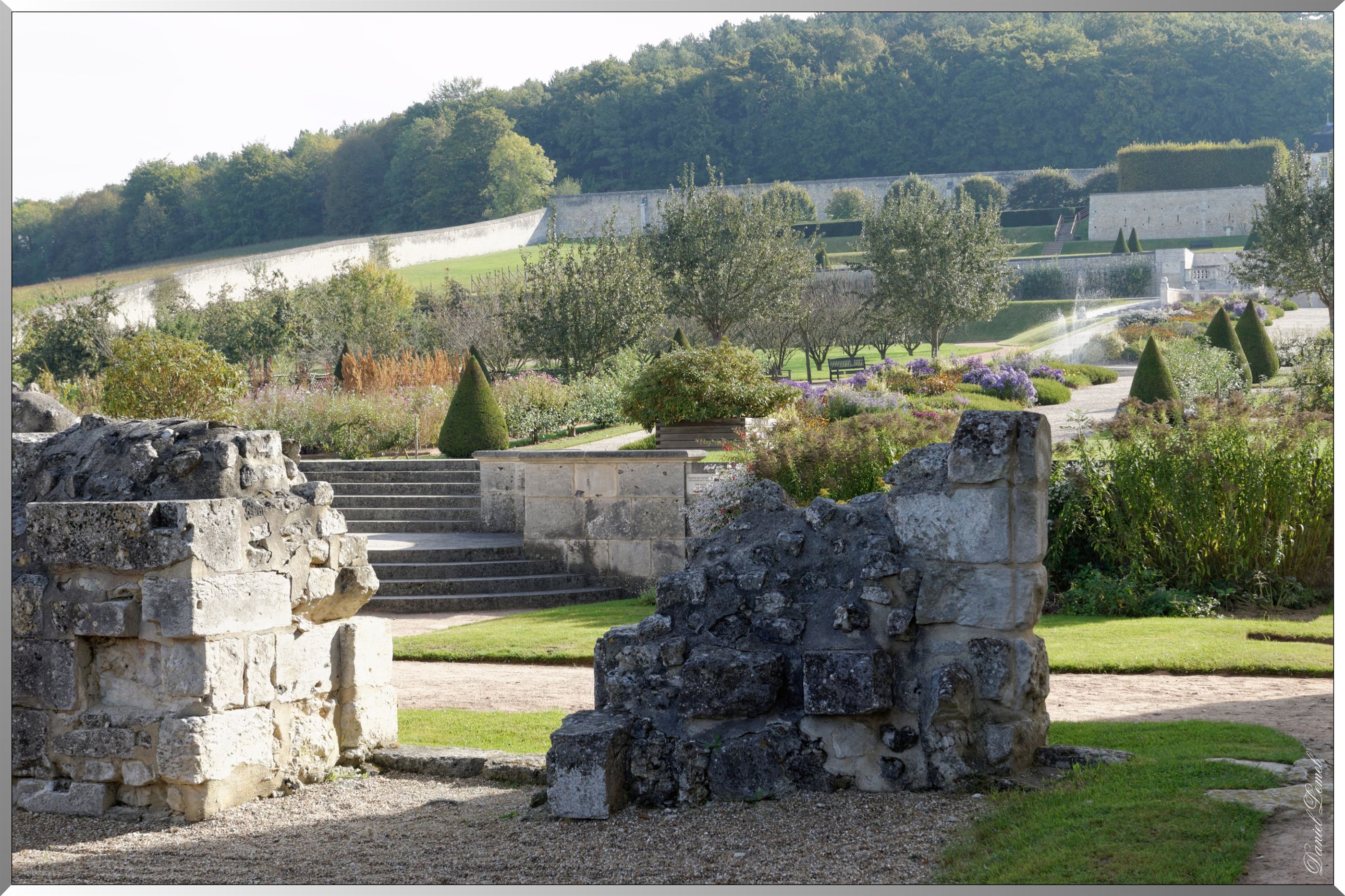 Abbaye romane Saint Georges de Boscherville - Les jardins
